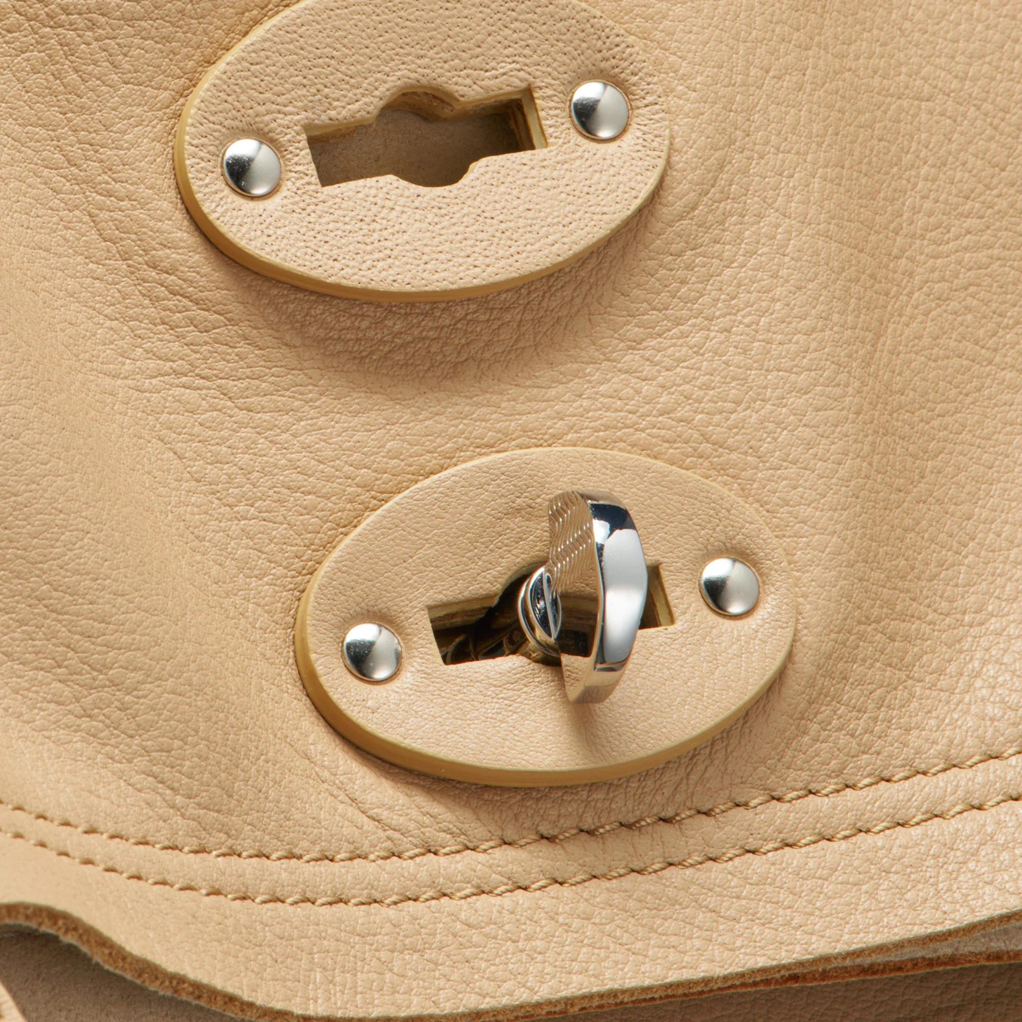 Borsa a spasso beige A SPASSO SAETA Z0291 BEIGE MATERA ZANELLATO