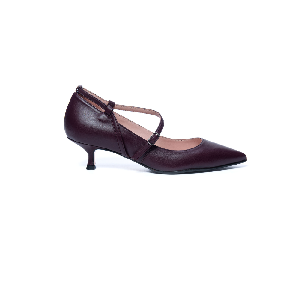 Decollete' bordo' con incrocio. 1779 B ANNA F