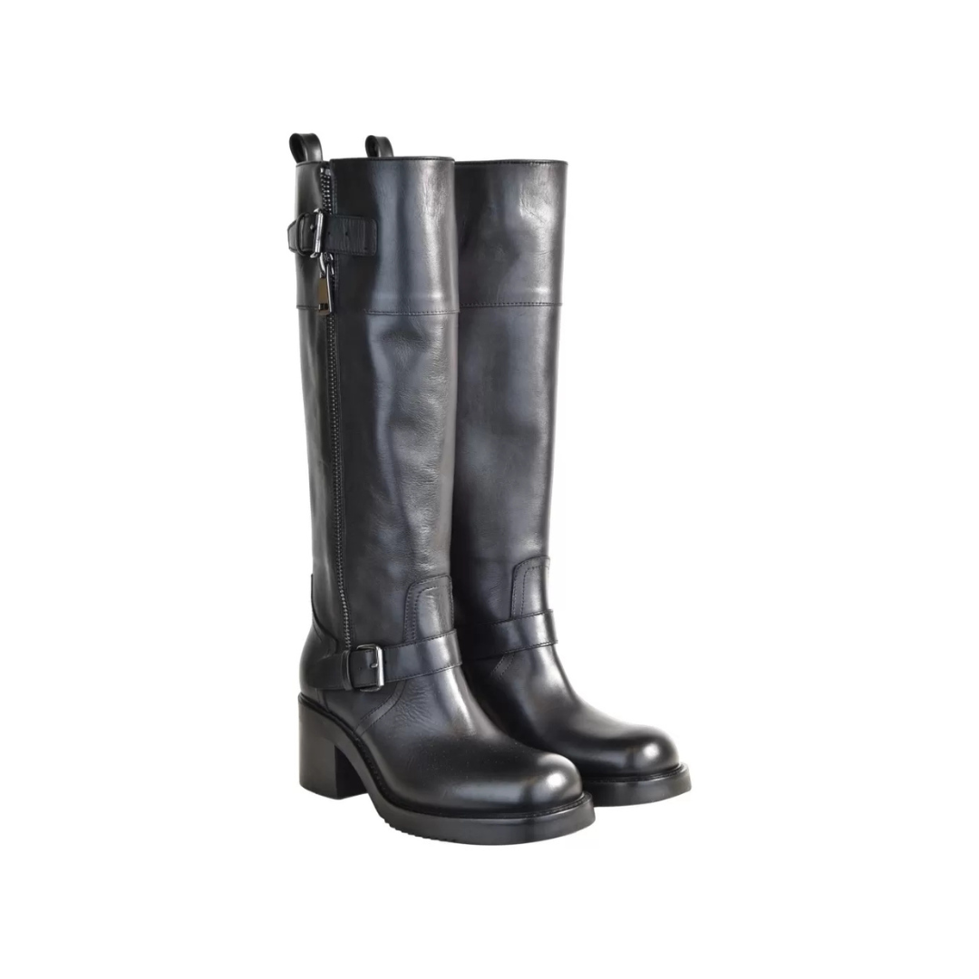 Stivale con zip E4294 N ELENA IACHI