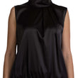 Top in raso testa di moro 61703