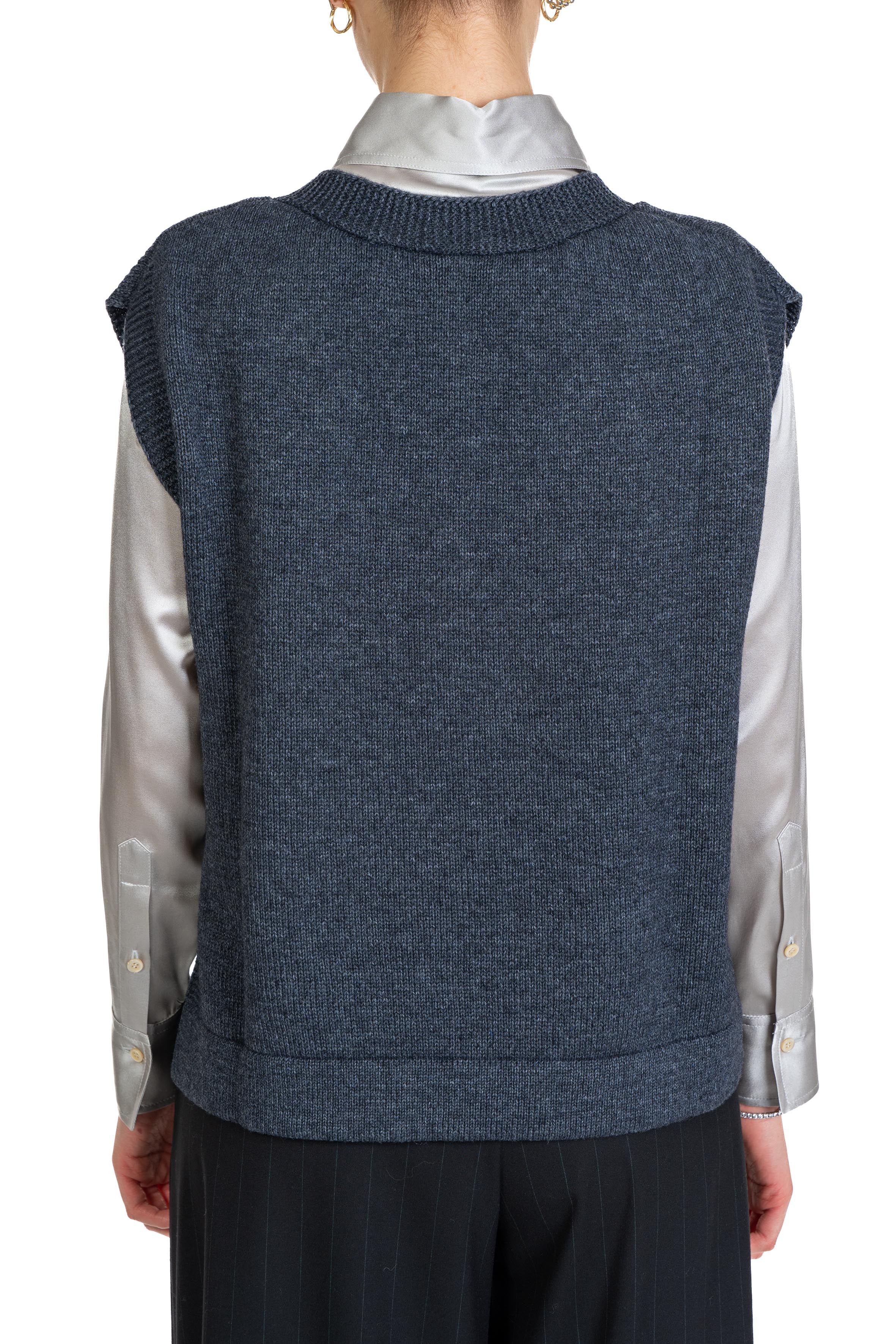 Gilet Abilene antracite ABILENE ANTRACITE LIVIANA CONTI 