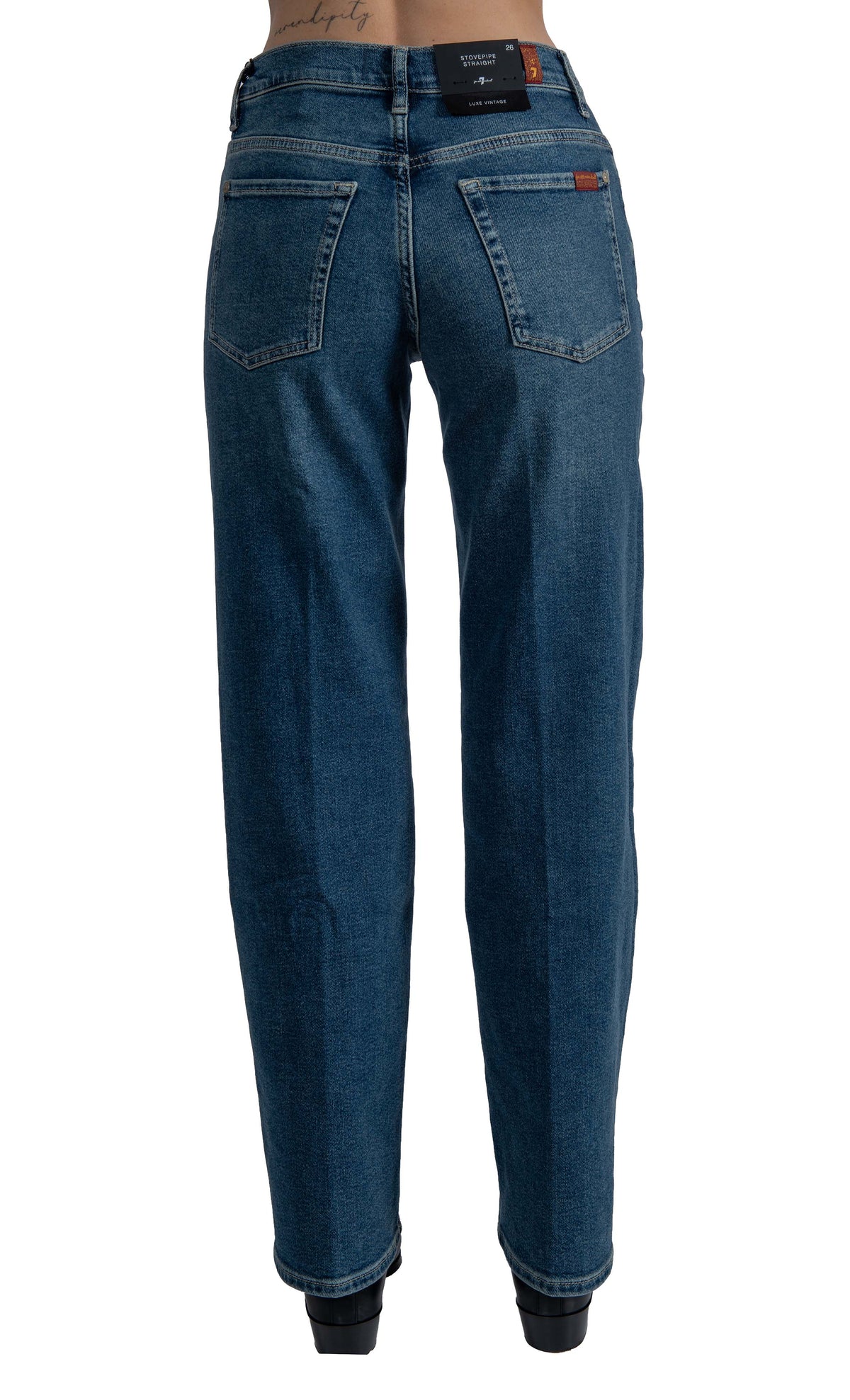 Jeans Stovepipe straight STOVEPIPE STRAIGHT TIDE BREAK U73NP 7 FOR ALL MANKIND 
