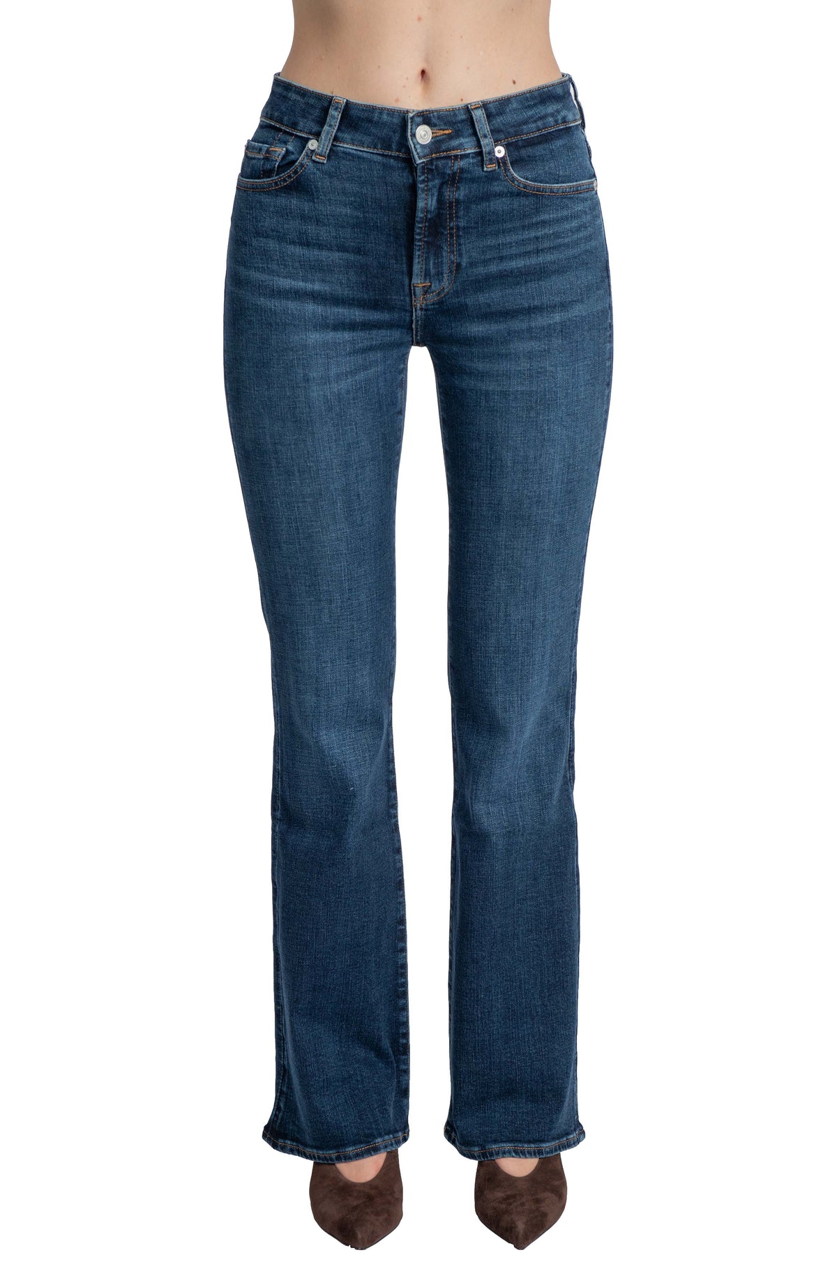 Jeans  The Leggy Bootcut blu THE LEGGY BOOTCUT U71ZL 7 FOR ALL MANKIND 