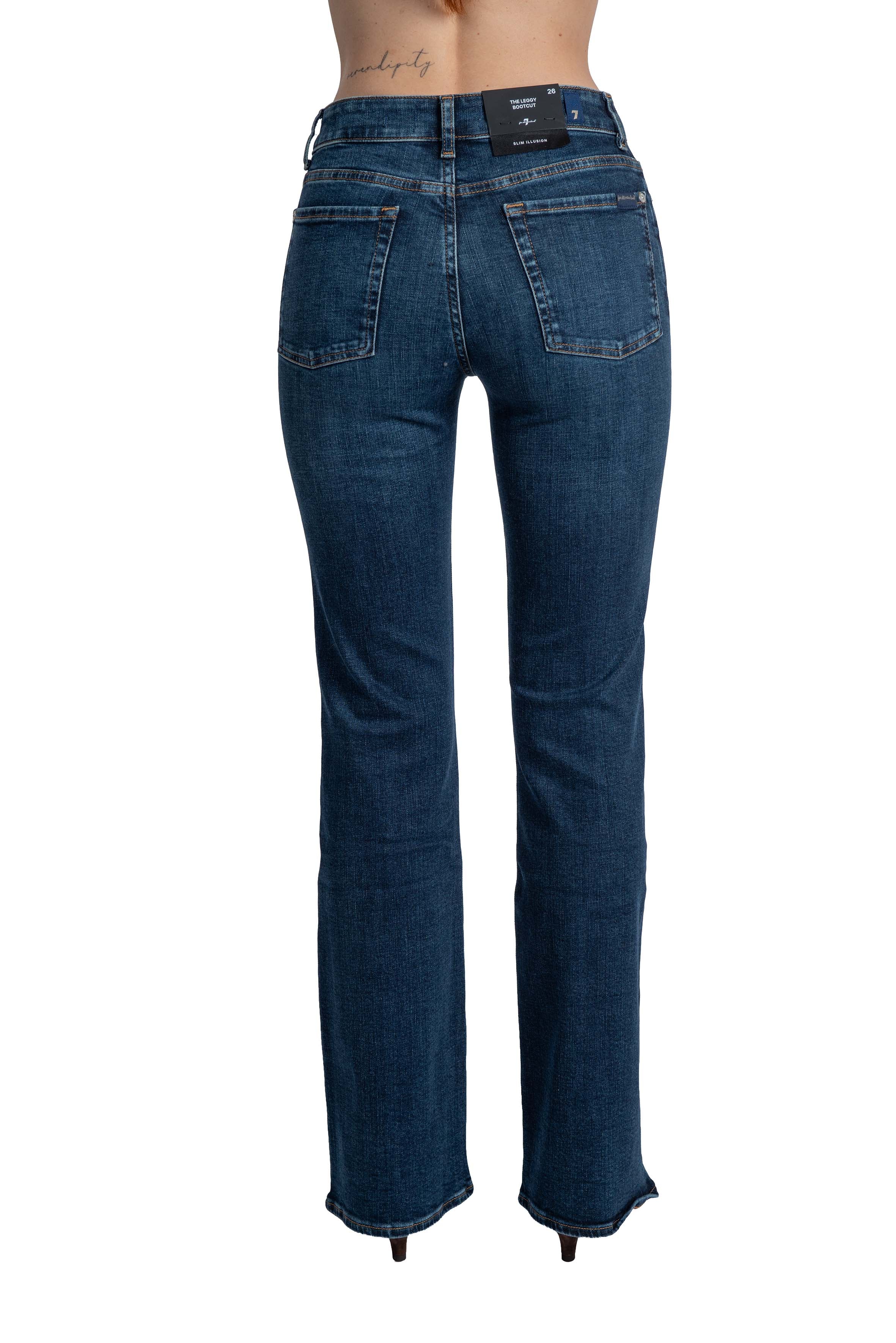 Jeans  The Leggy Bootcut blu THE LEGGY BOOTCUT U71ZL 7 FOR ALL MANKIND 