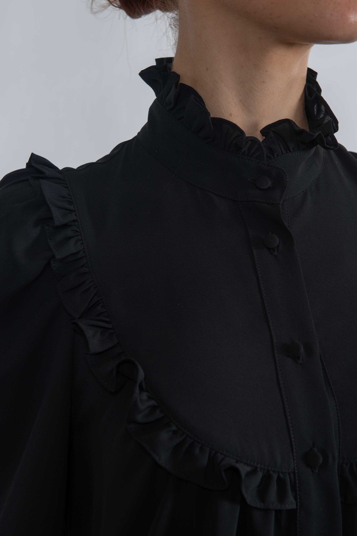 Camicia rouge nera 3519N 2859 NERO ALICE MILLER 