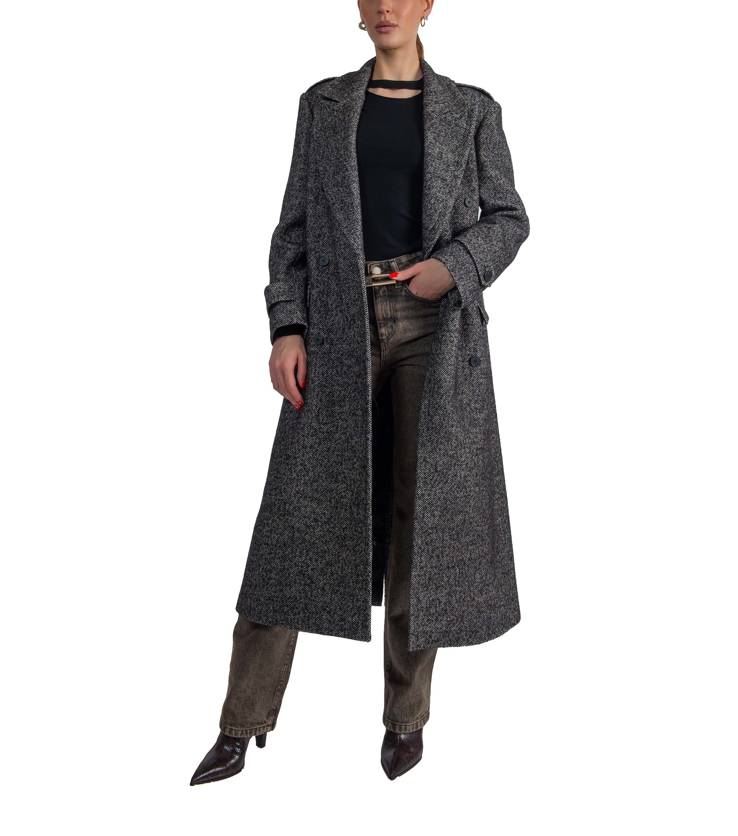 Cappotto spinato 4735 4386 SPINATO ALICE MILLER 