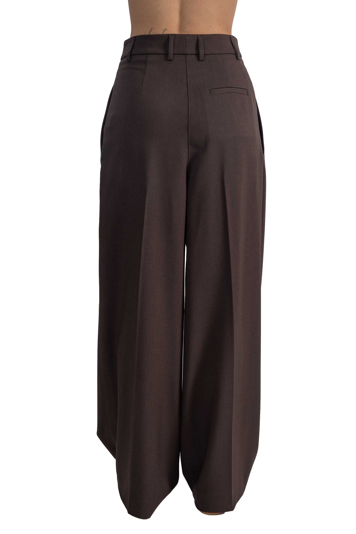 Pantalone palazzo con pence 4964 4334 MORO ALICE MILLER 