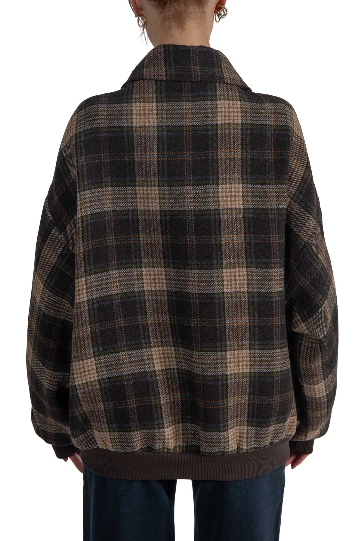 Bomber over check 4972 4451 MORO ALICE MILLER 