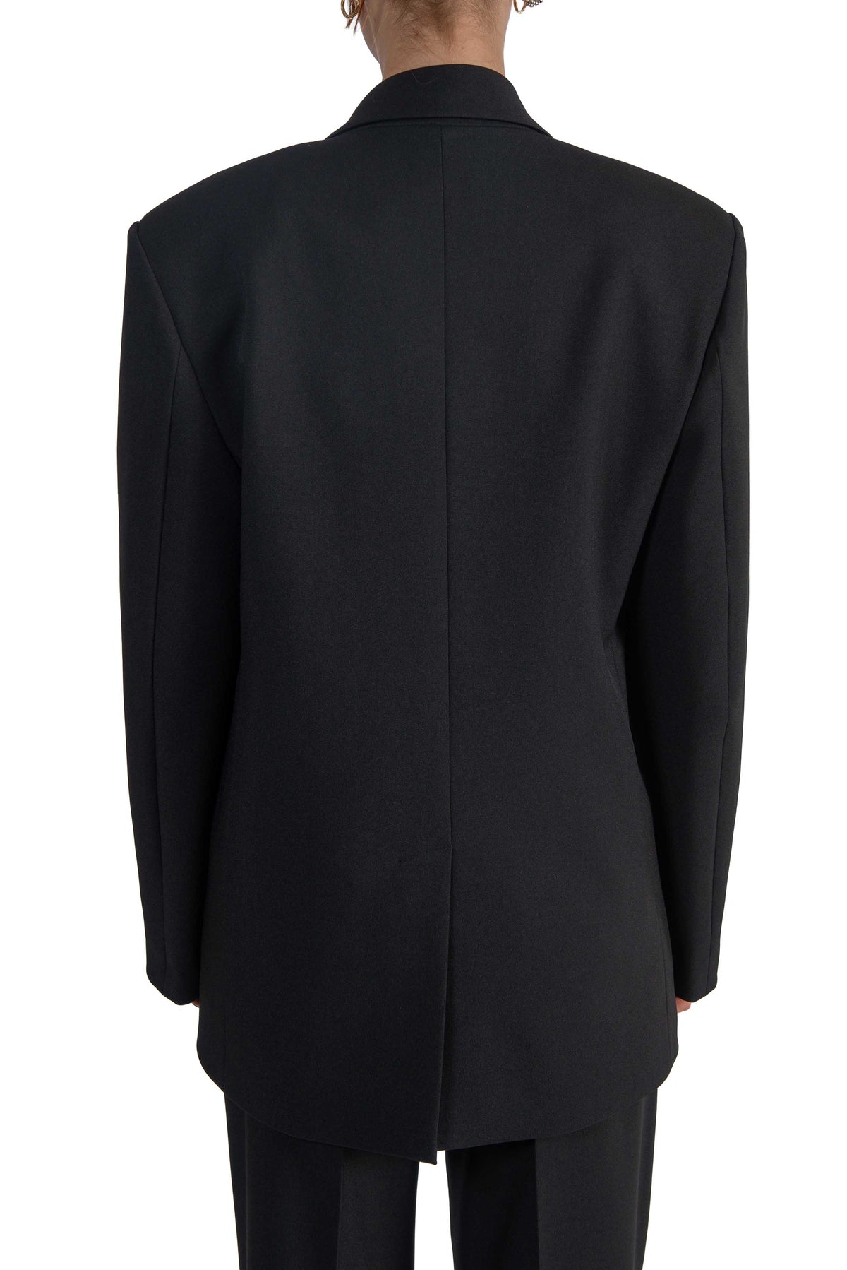 Giacca monopetto over nera 5011 4334 NERO ALICE MILLER 
