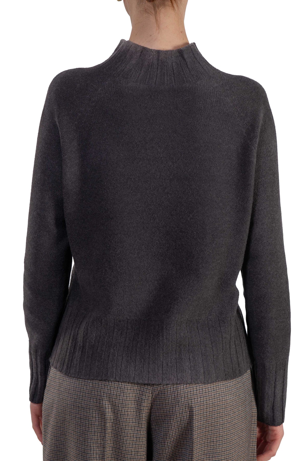 Maglia lupetto marrone 3610 COFFEE ARROVESCIO 
