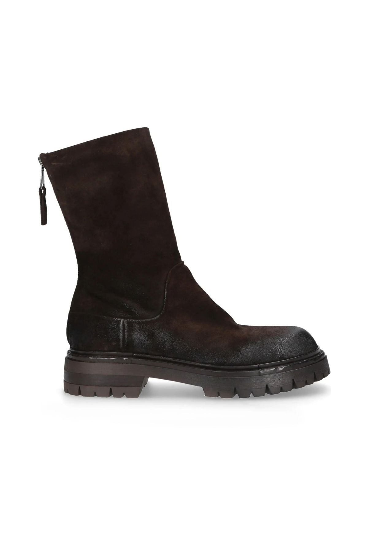 Stivaletto velour Brown E4426 EBANO ELENA IACHI 