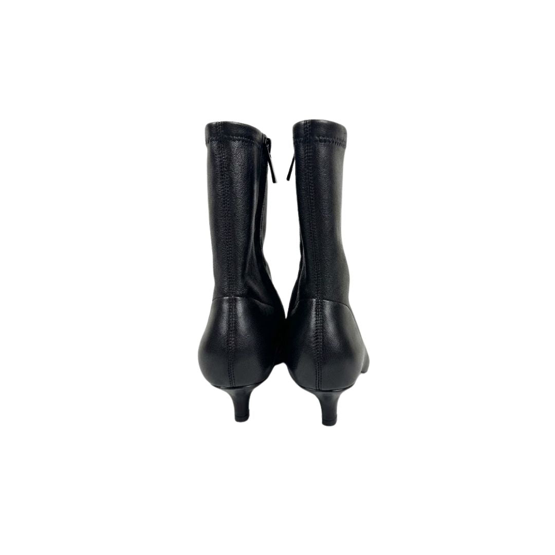 Tronchetto elasticizzato nero. EE55 NERO ELENA IACHI 