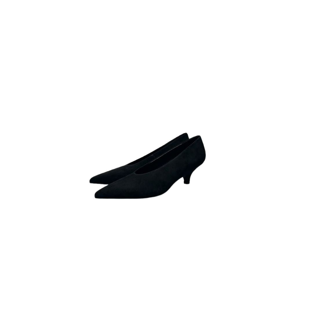 Decolletè tc 50 in camoscio nero, EE56 NERO ELENA IACHI 