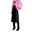 Blusa Karismatic  over con fiocco rosa