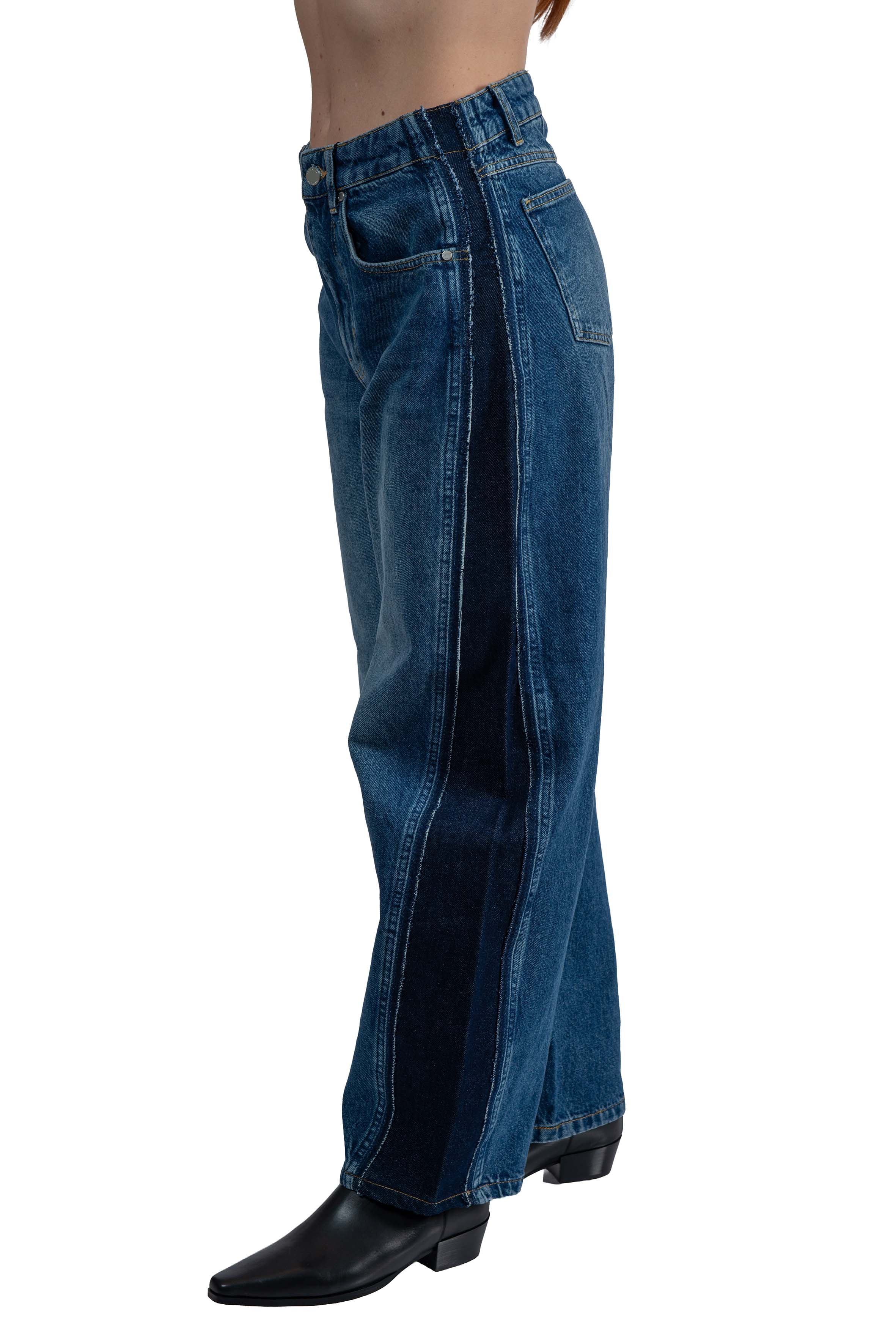 Jeans patchwork KASHBA COMBO 1 ESSENTIEL ANTWERP 
