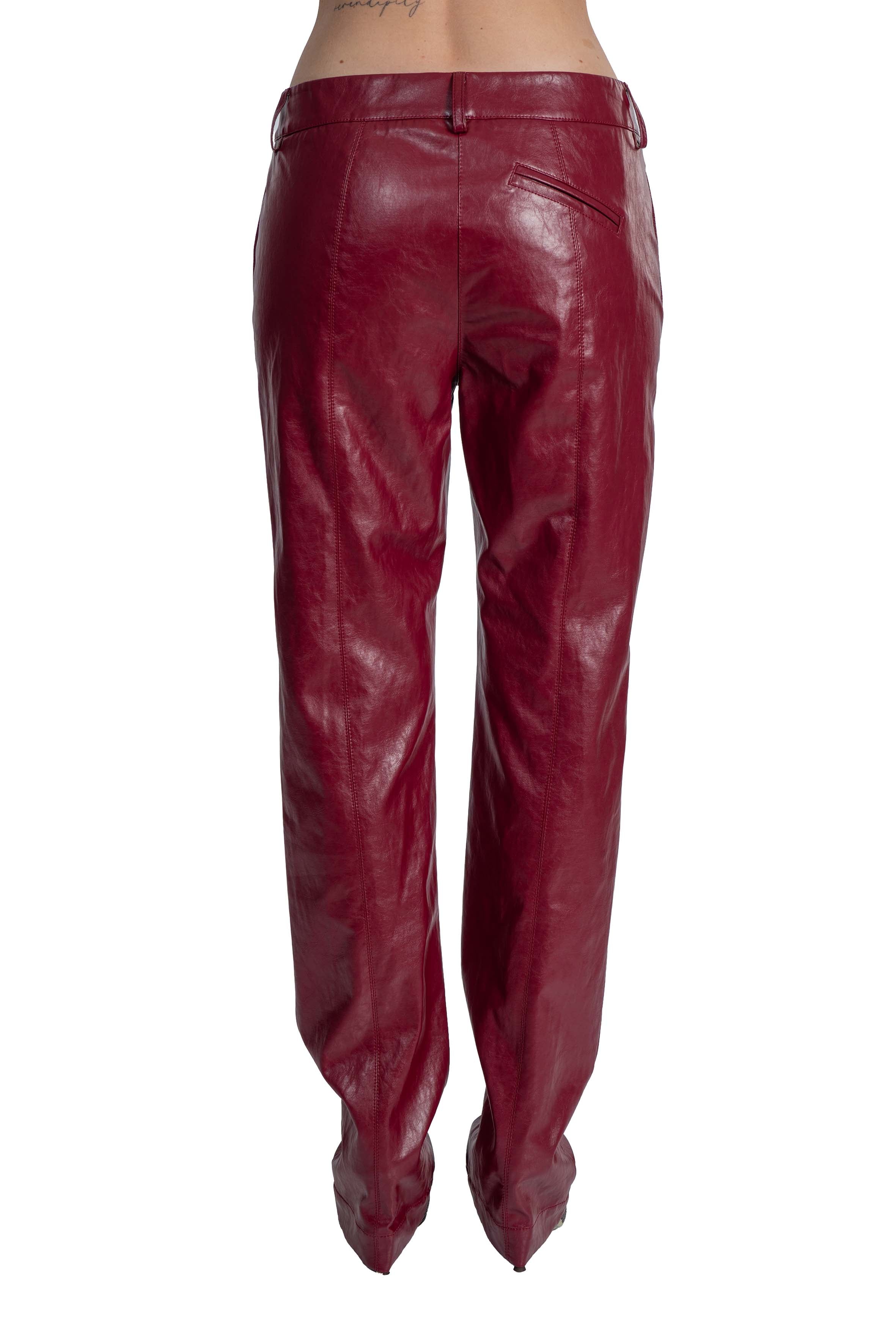 Pantalone ecopelle 30811 RUBINO FEDERICA TOSI 