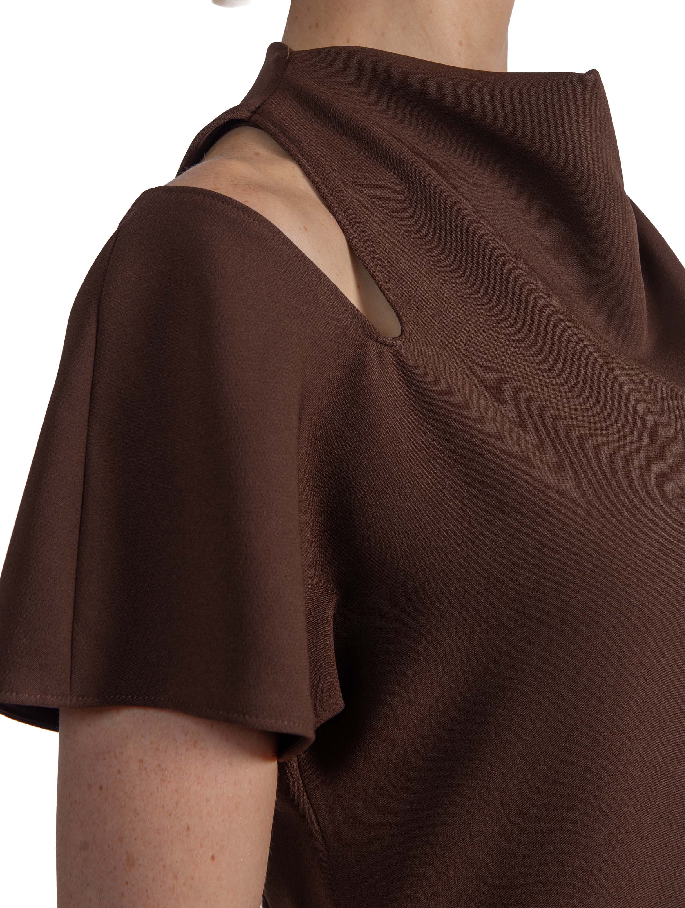 Abito corto cut out 31204 MORO FEDERICA TOSI 