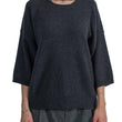 Maglia manica 3/4 grigia