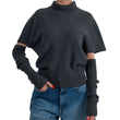 Maglia con manicotti antracite