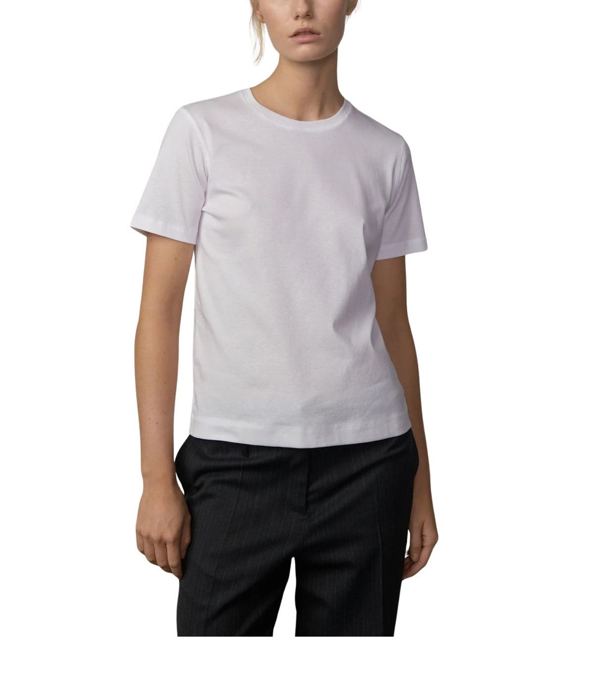 T-shirt Ditlev bianca DITLEV 6128152 WHITE HERSKIND 