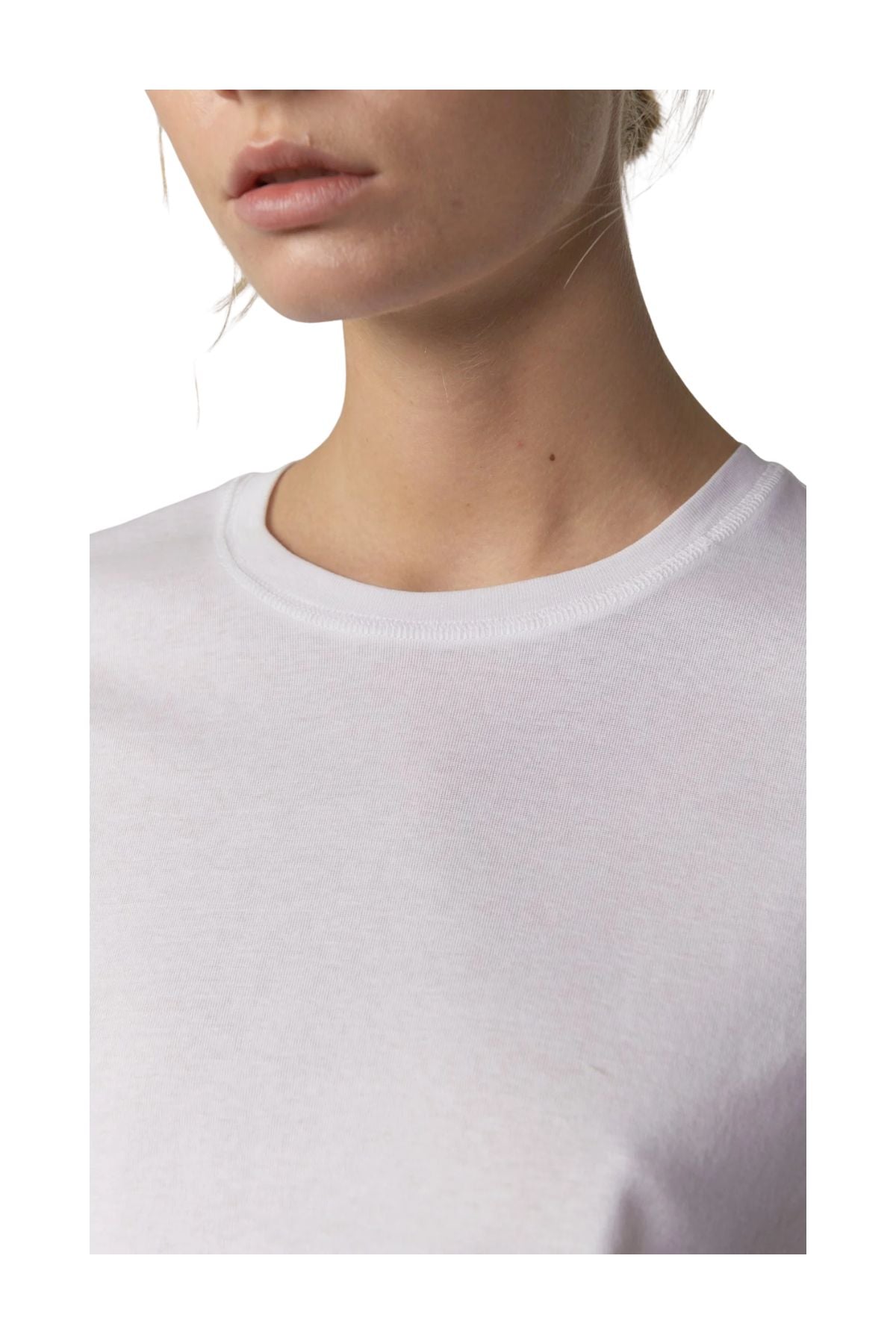 T-shirt Ditlev bianca DITLEV 6128152 WHITE HERSKIND 
