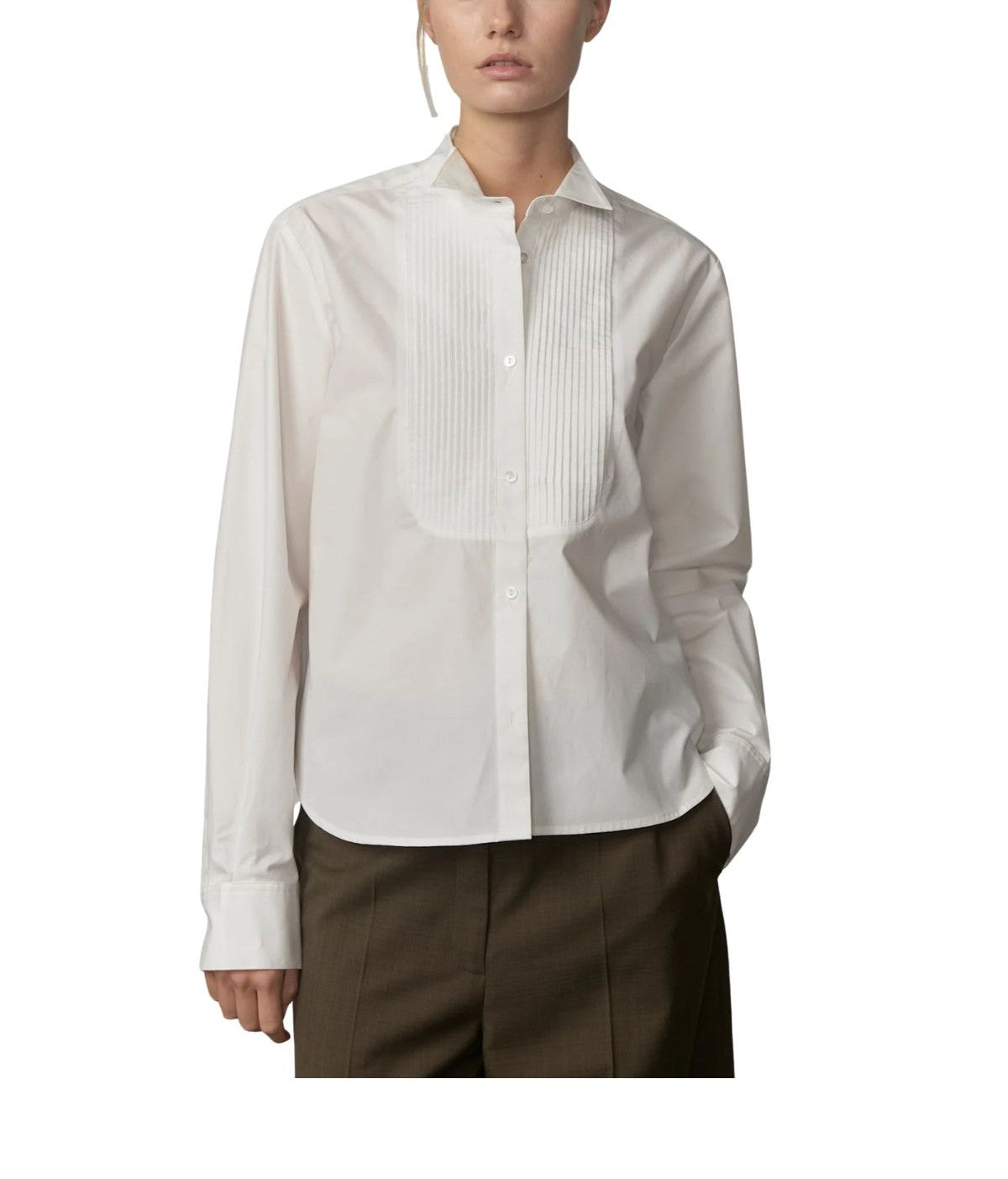Camicia in cotone bianco Kristyna KRISTYNA 6209202 WHITE HERSKIND 