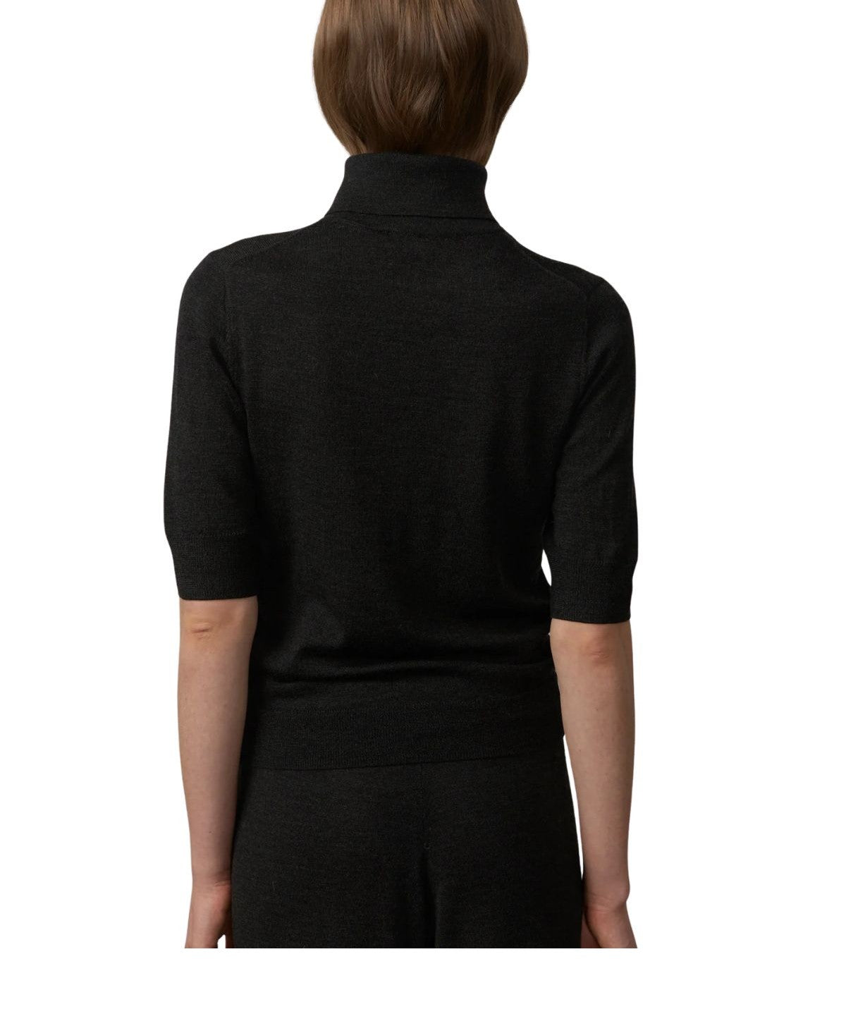Maglia antracite maniche corte Perry PERRY 6104247 DARK GREY HERSKIND 