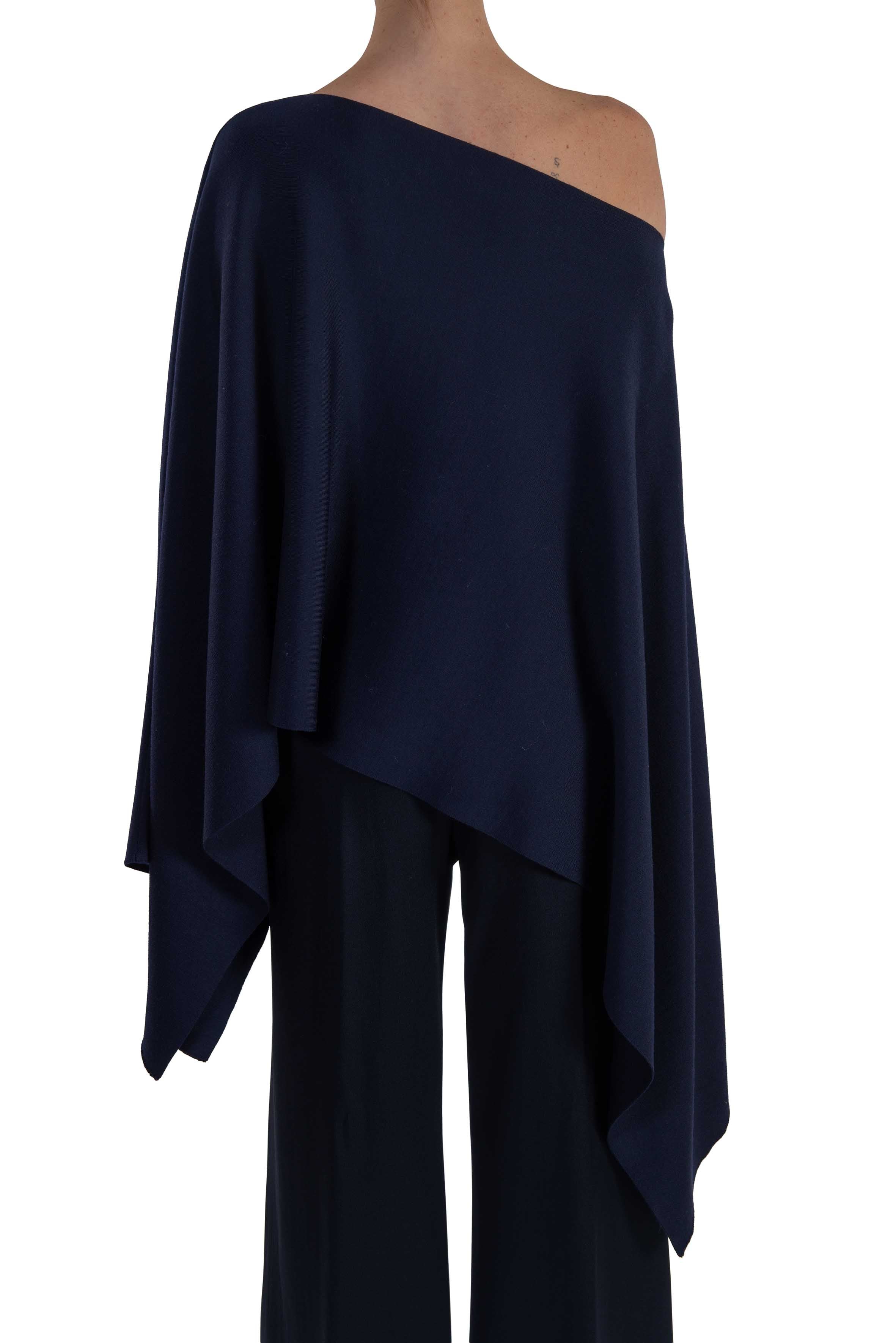 Cappa blu navy ADIRA L6WA11 BLU LIVIANA CONTI 