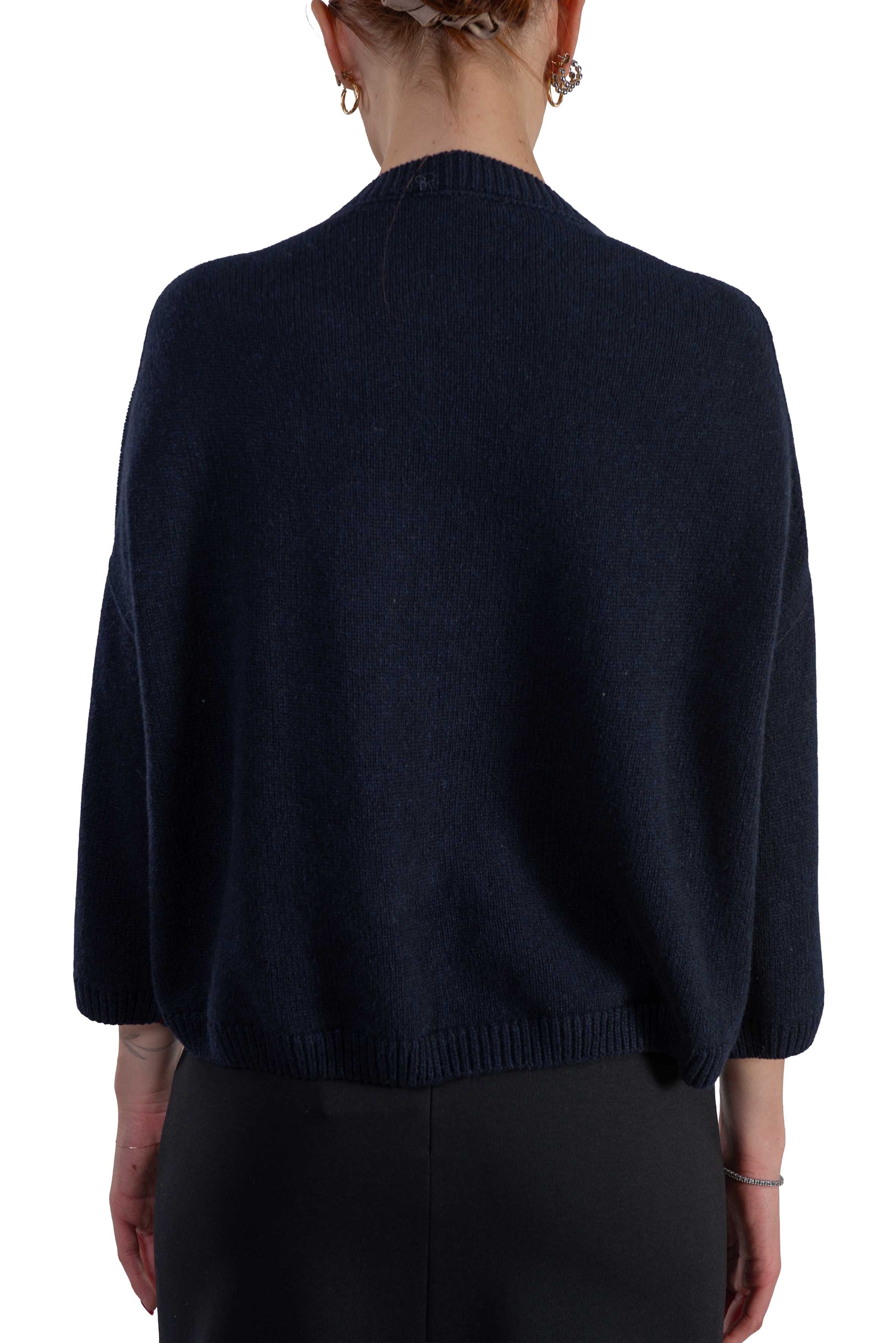 Cardigan Chelsie blu. CHELSIE L6WC72 NOTTE LIVIANA CONTI 