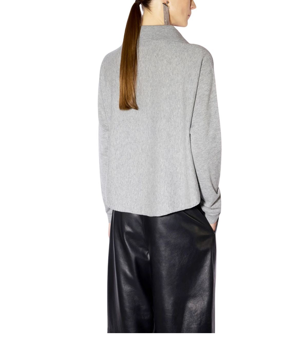 Maglia Debbie grigio melange DEBBIE F6WB16 GRIGIO LIVIANA CONTI 
