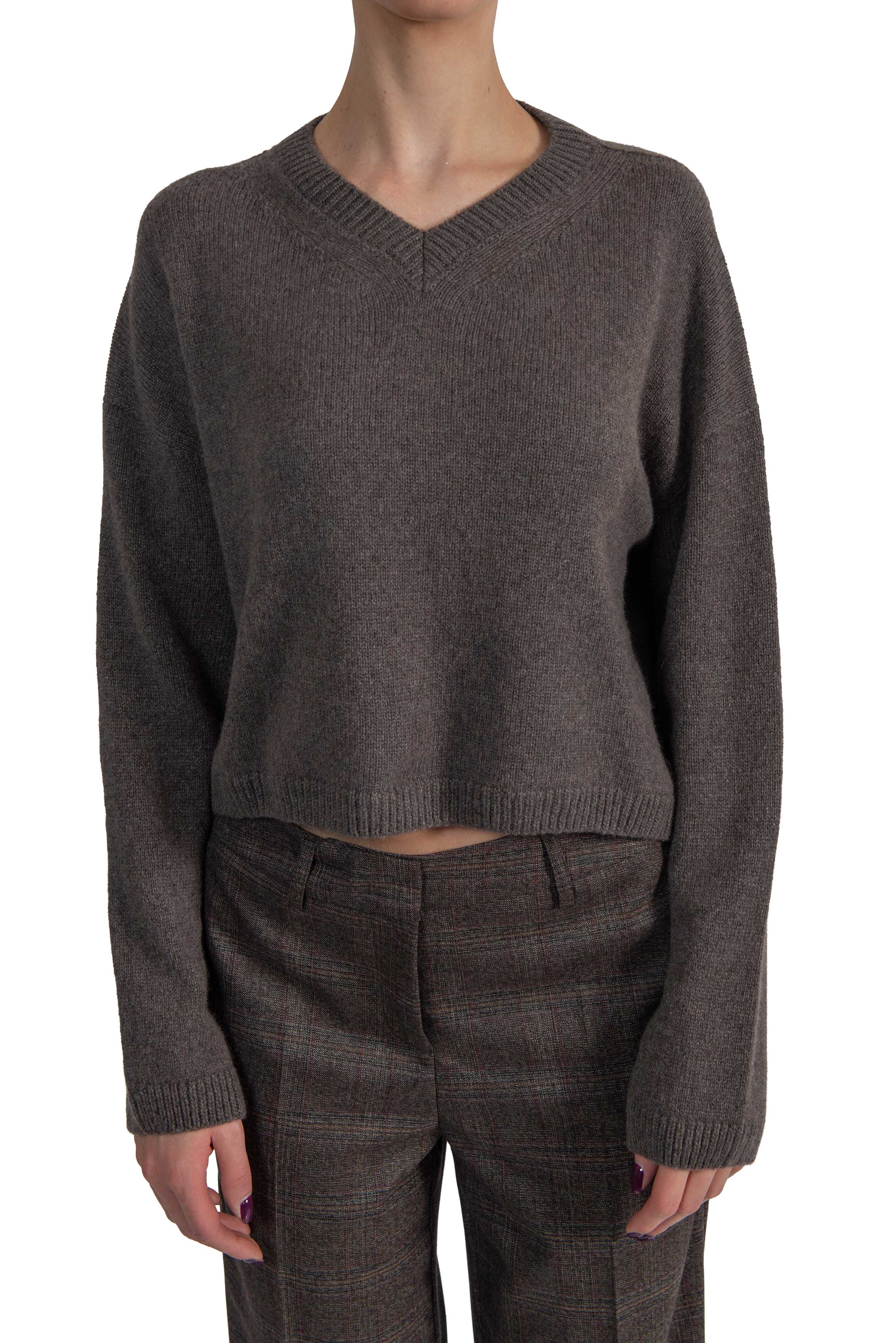 Maglia Edmea brown casha EDMEA L6WC66 BROWN CASHA LIVIANA CONTI 