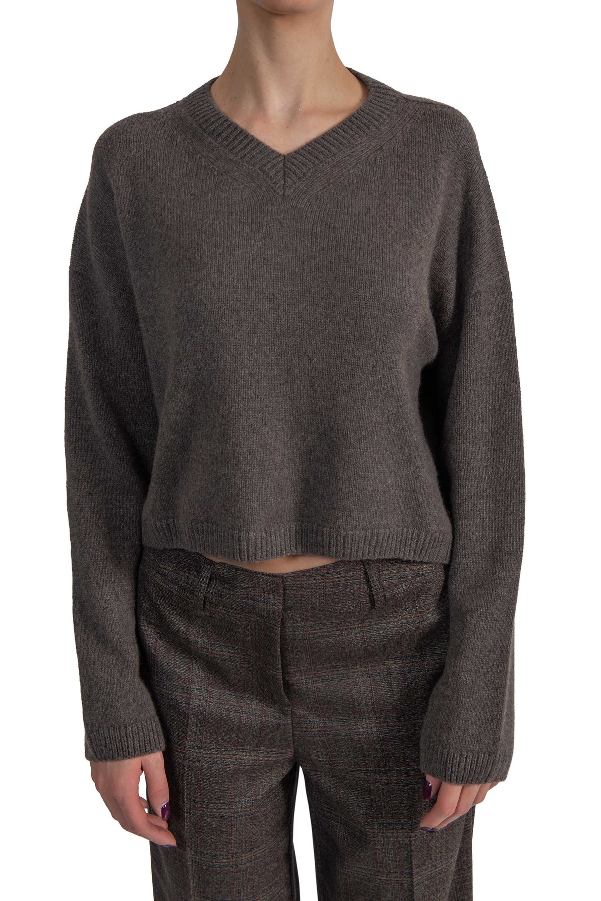 Maglia Edmea brown casha EDMEA L6WC66 BROWN CASHA LIVIANA CONTI 