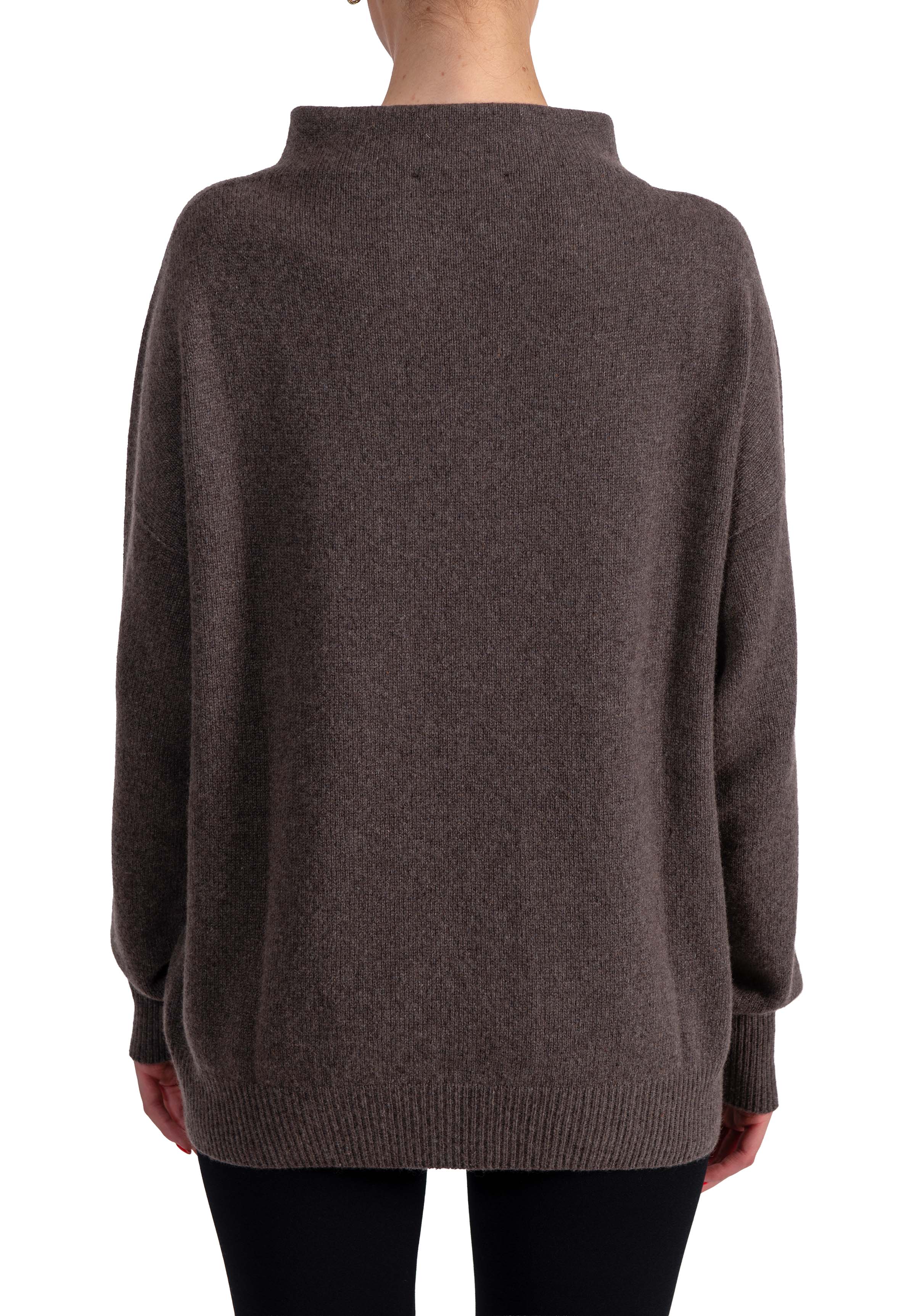 Maglia Nancy marrone NANCY F6WC54 BROWN CASHA LIVIANA CONTI 