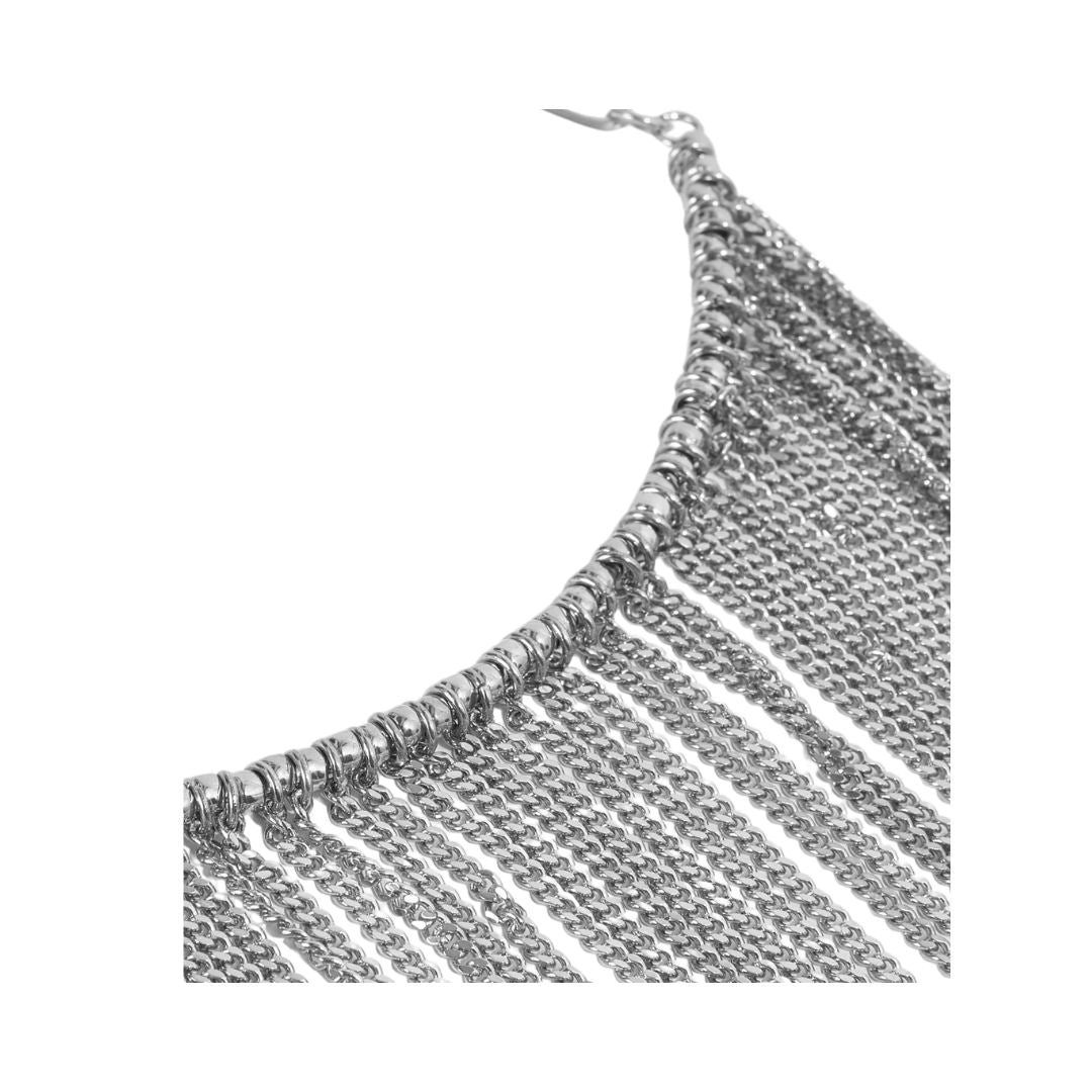 Collana Nashira argento NASHIRA A6WJ05 ARGENTO LIVIANA CONTI 