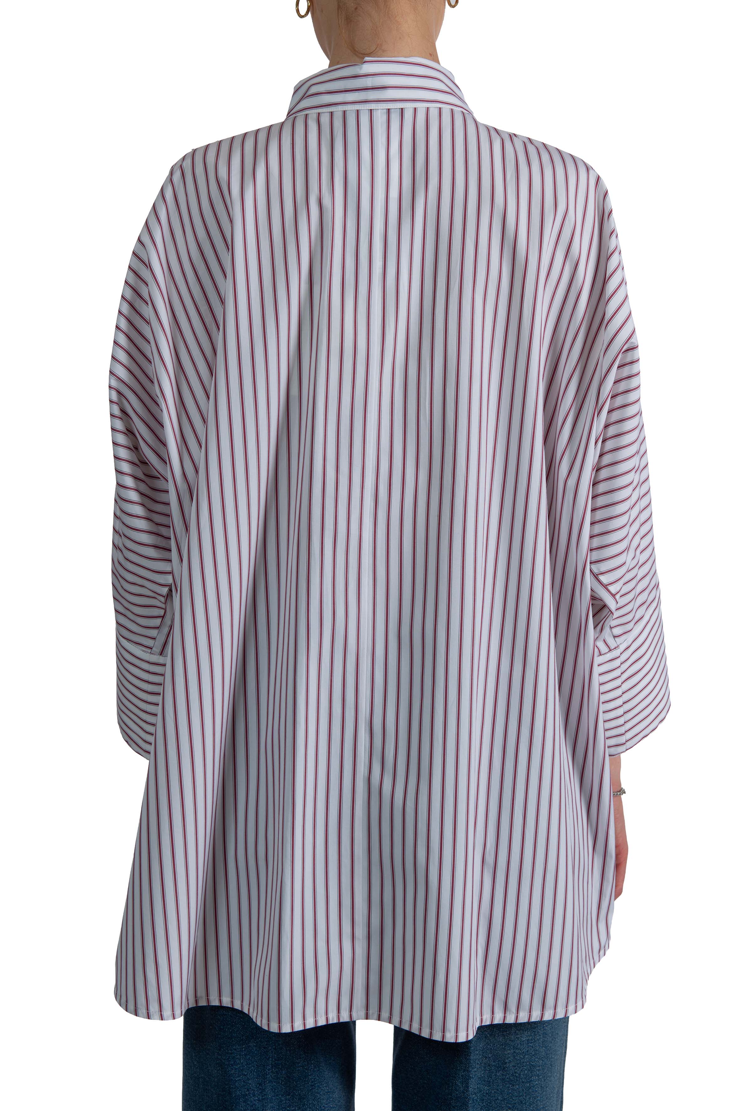 Camicia a righe AVENUE 003 BORDO MAX MARA 