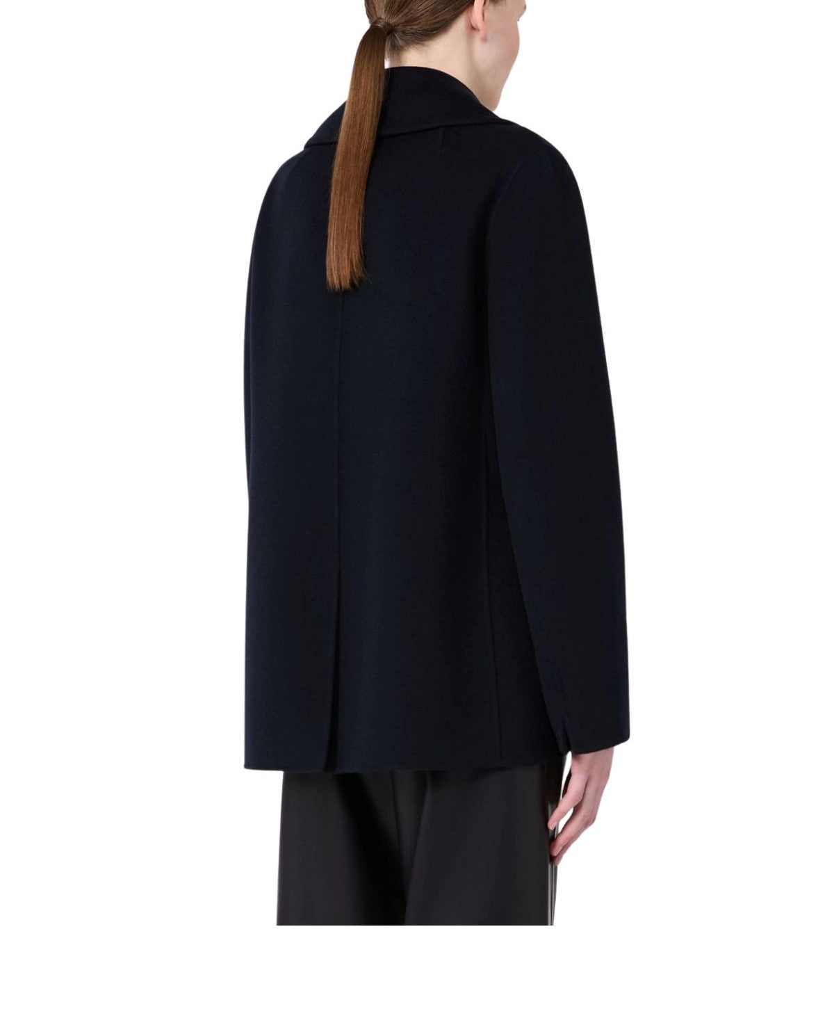 Caban in lana blu-Camilla CAMILLA BLU MAX MARA 