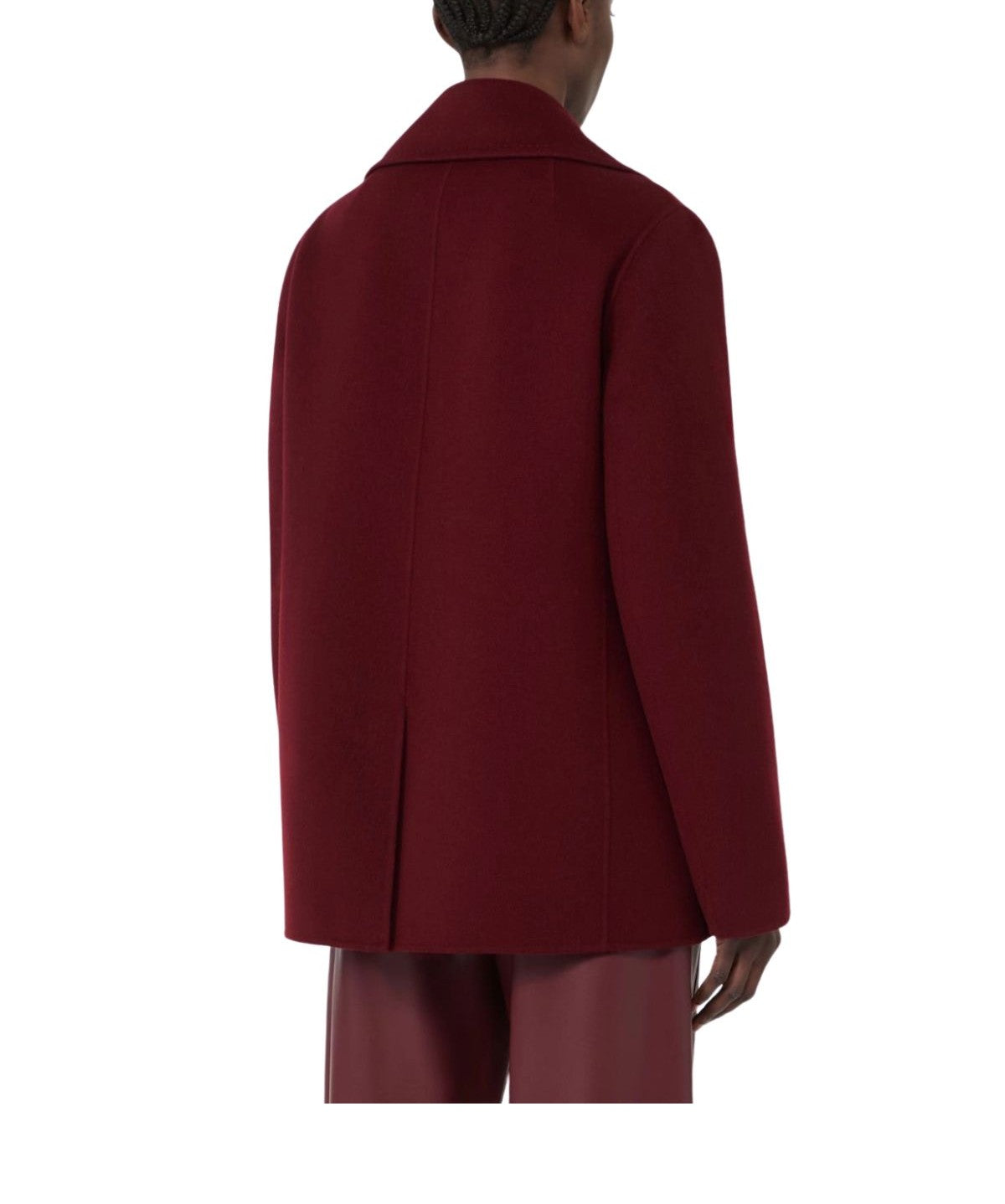 Caban in lana bordeaux-Camilla CAMILLA BORDO MAX MARA 