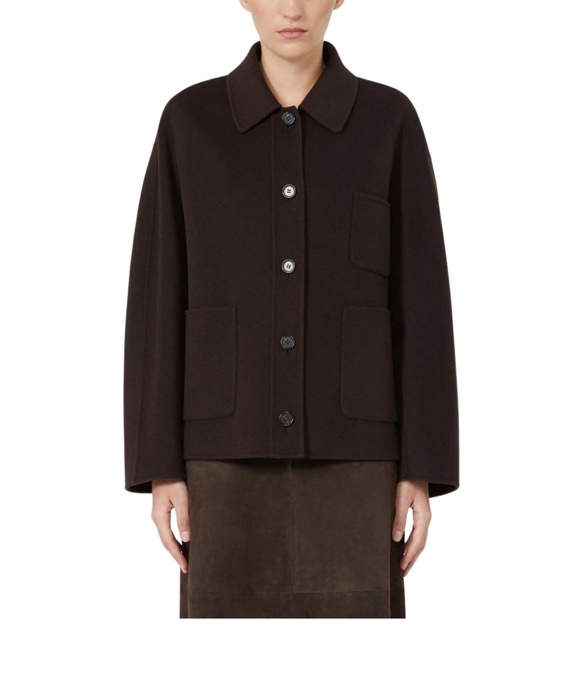 Giacca Cloe in lana marrone CLOE 048 MAX MARA 