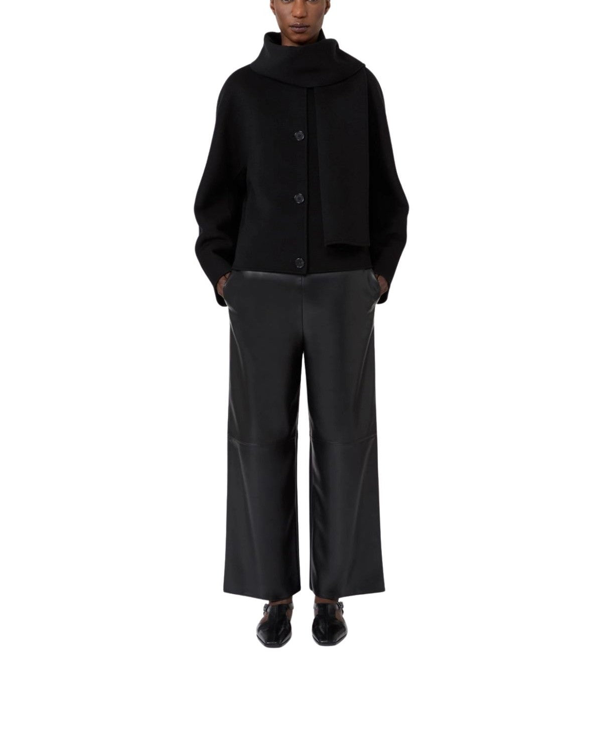 Giacca Kate crop nera. KATE 013 MAX MARA 