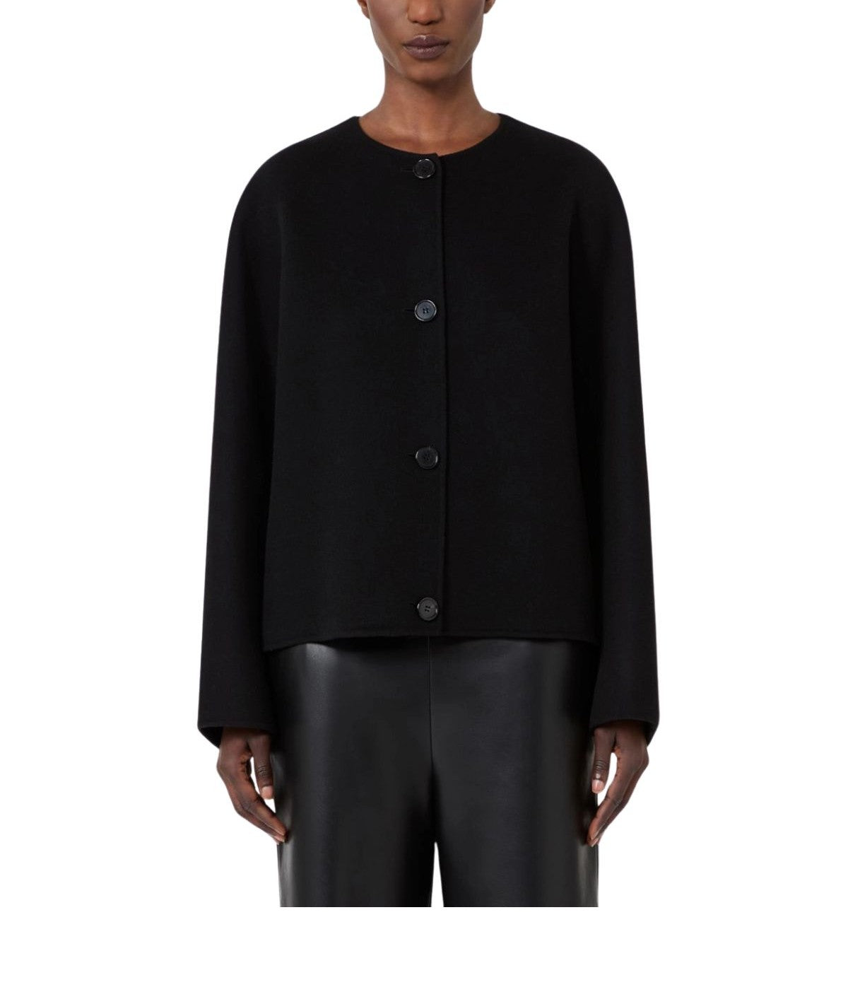 Giacca Kate crop nera. KATE 013 MAX MARA 