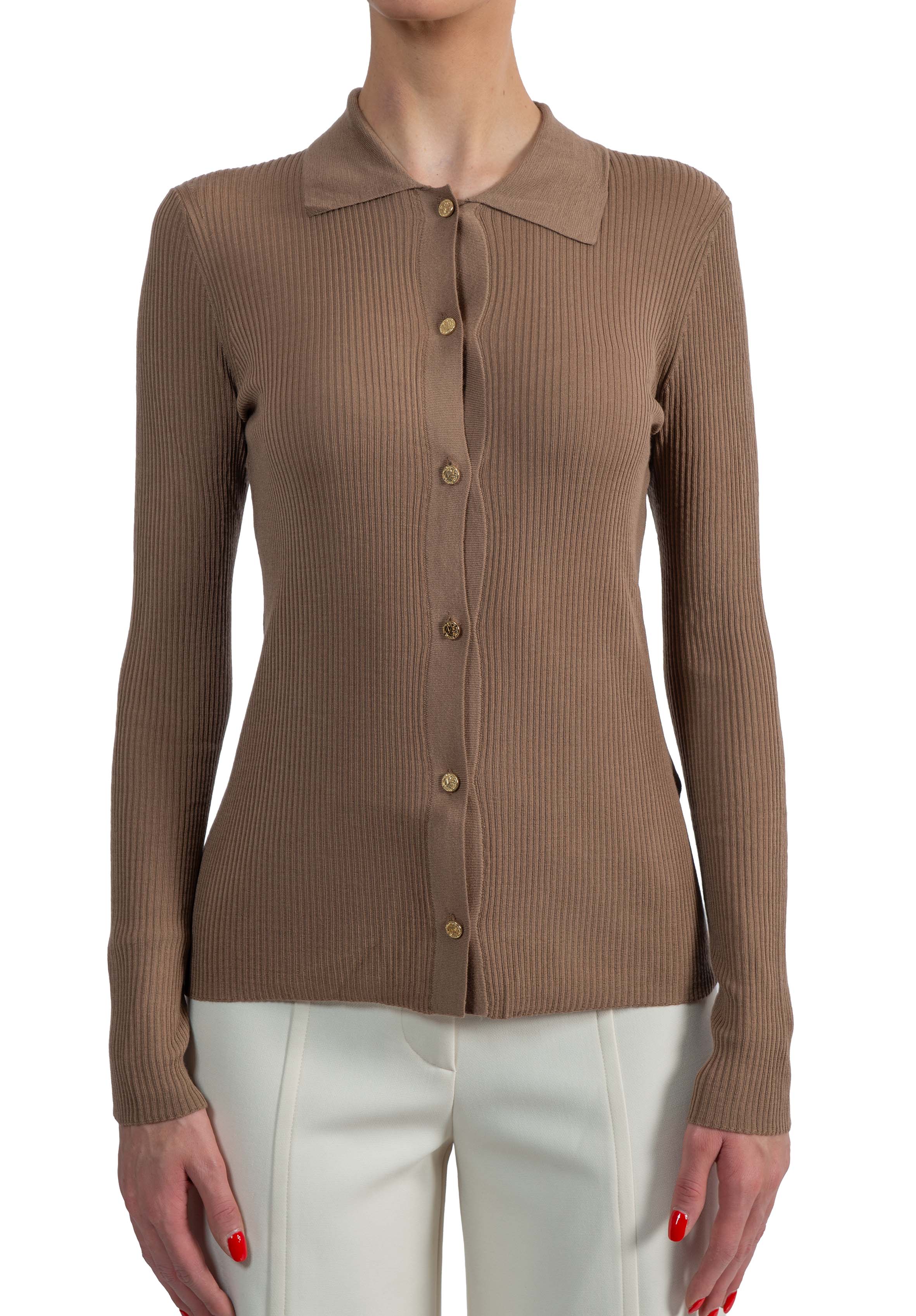 Cardigan marrone LIMONE 04 MARRONE MAX MARA 