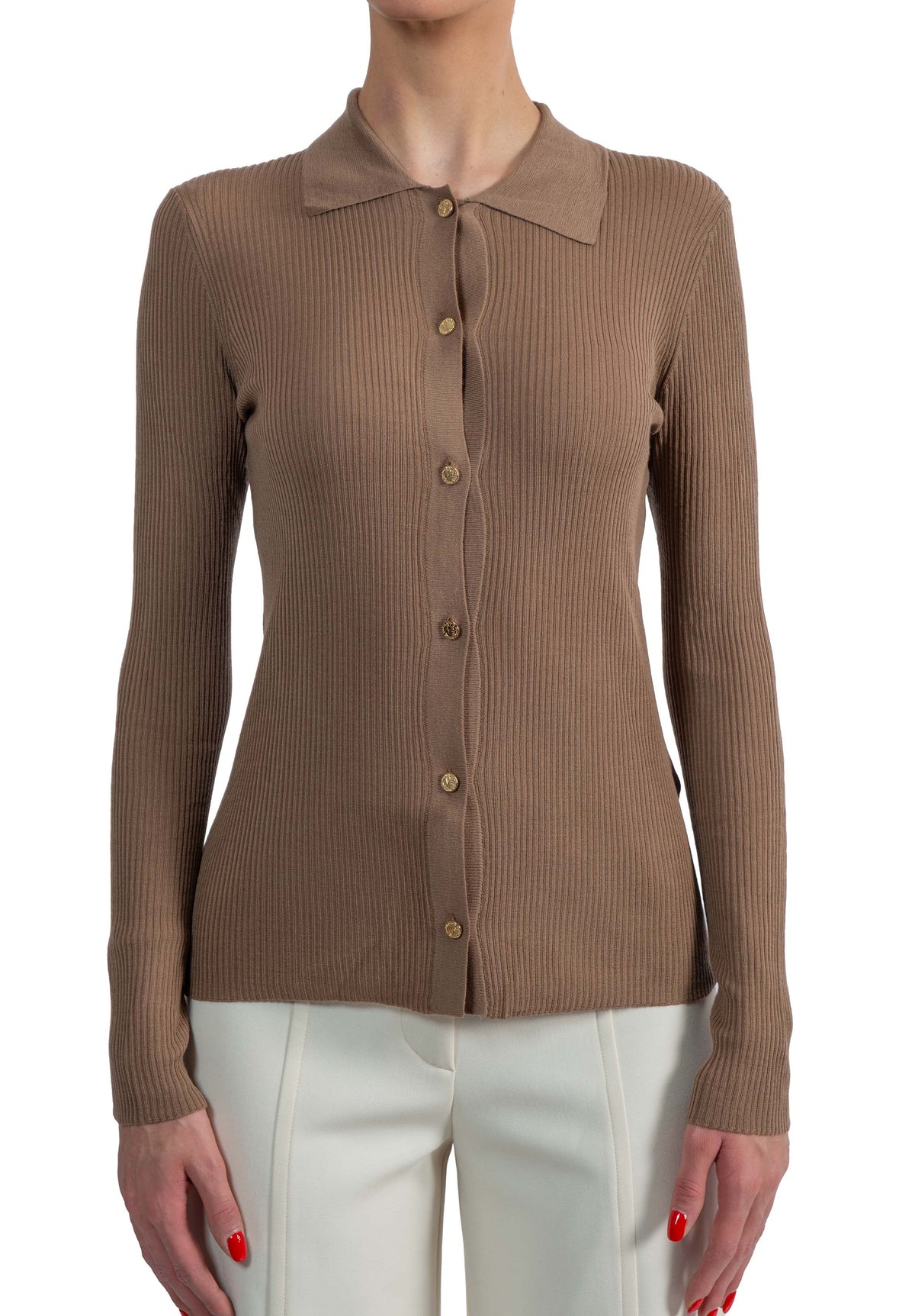 Cardigan marrone LIMONE 04 MARRONE MAX MARA 