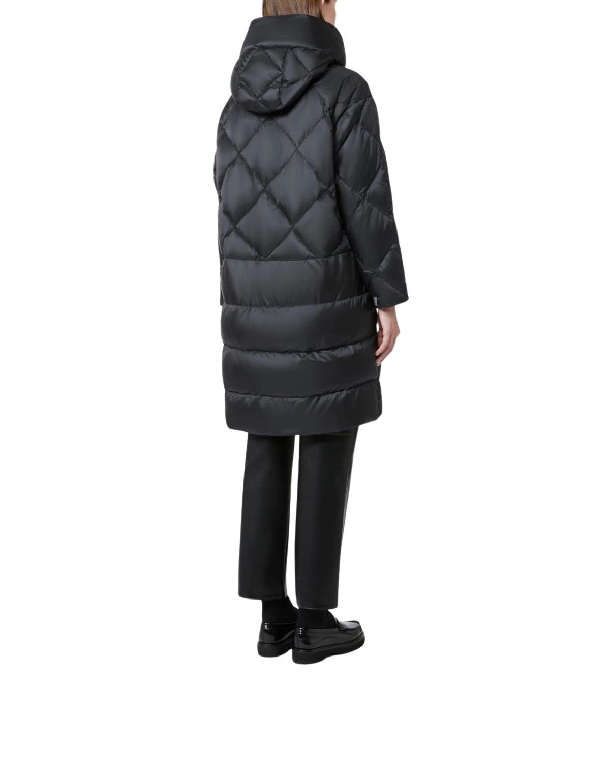 Piumino Trefe nero TREFE 002 MAX MARA 