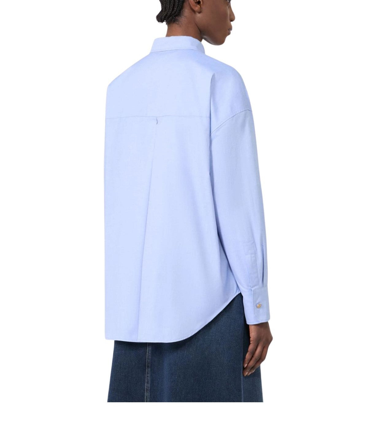 Camicia in Oxford di cotone azzurra- Volontà VOLONTA 001 CELESTE MAX MARA 