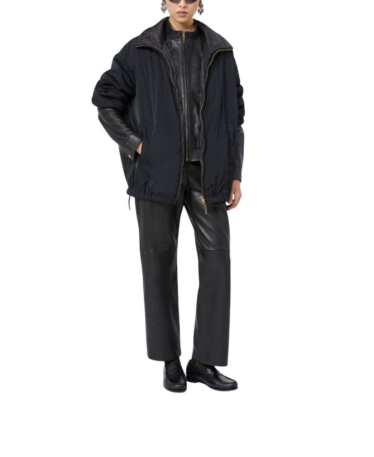 Bomber imbottito reversibile nero Claudia CLAUDIA 004 NERO MAX MARA THE CUBE 