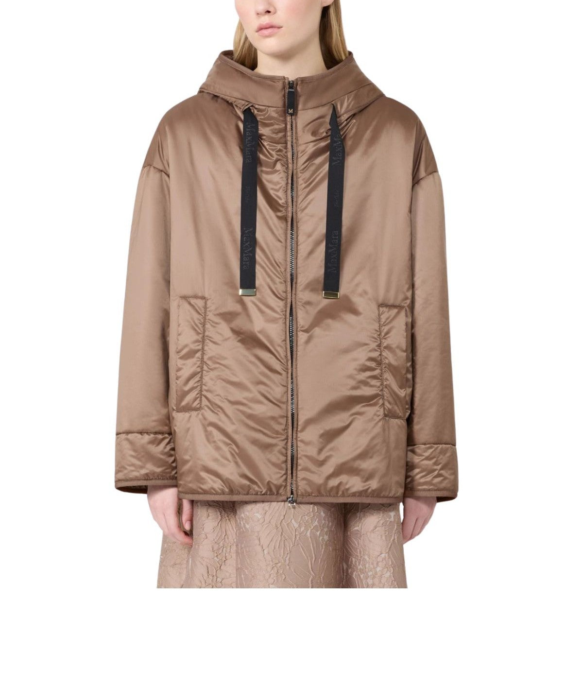 Piumino corto Cleo cammello CLEO 020 CAMMELLO MAX MARA THE CUBE 