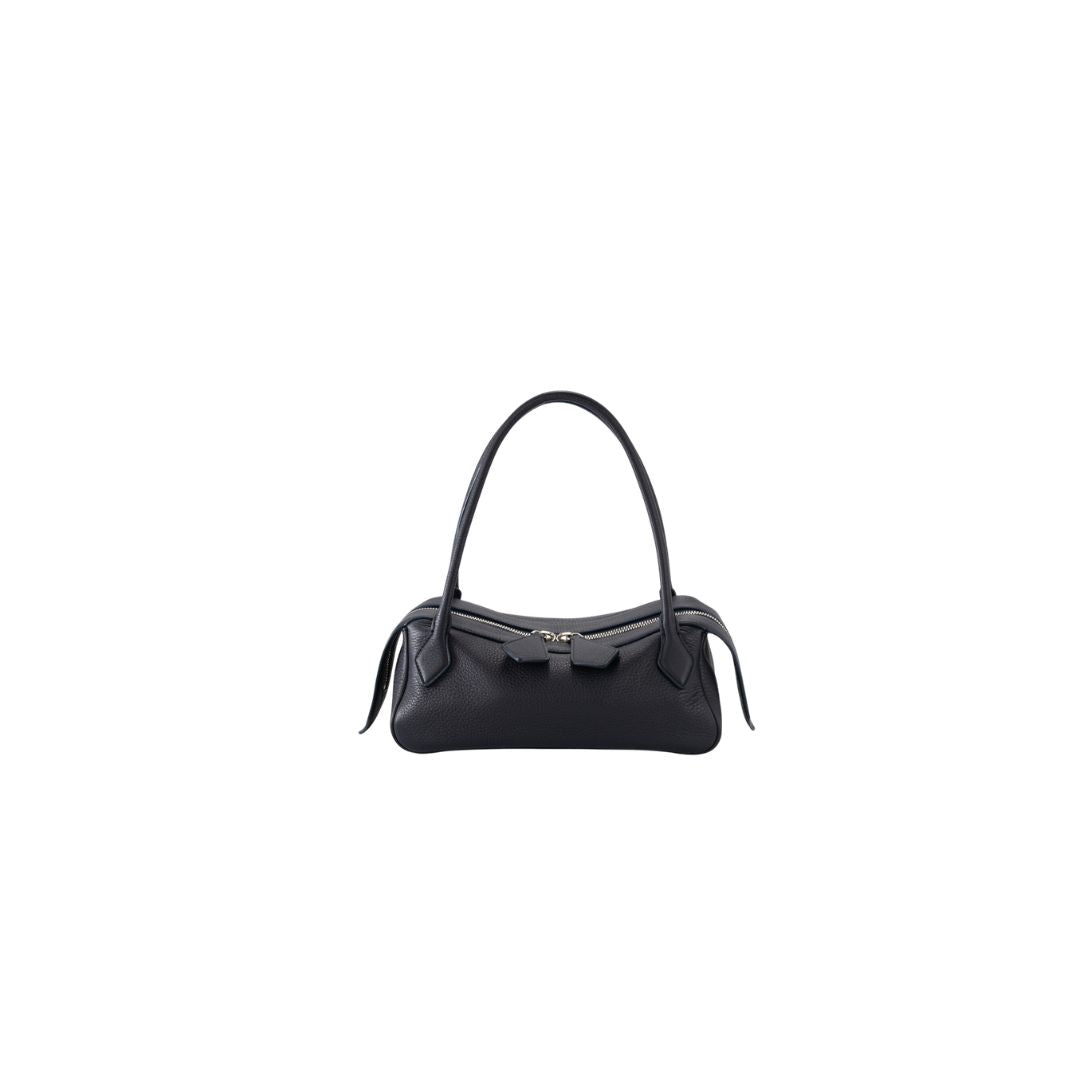 Borsa ANNA in vitello granato nero ANNA NERO MINO BOSSI 