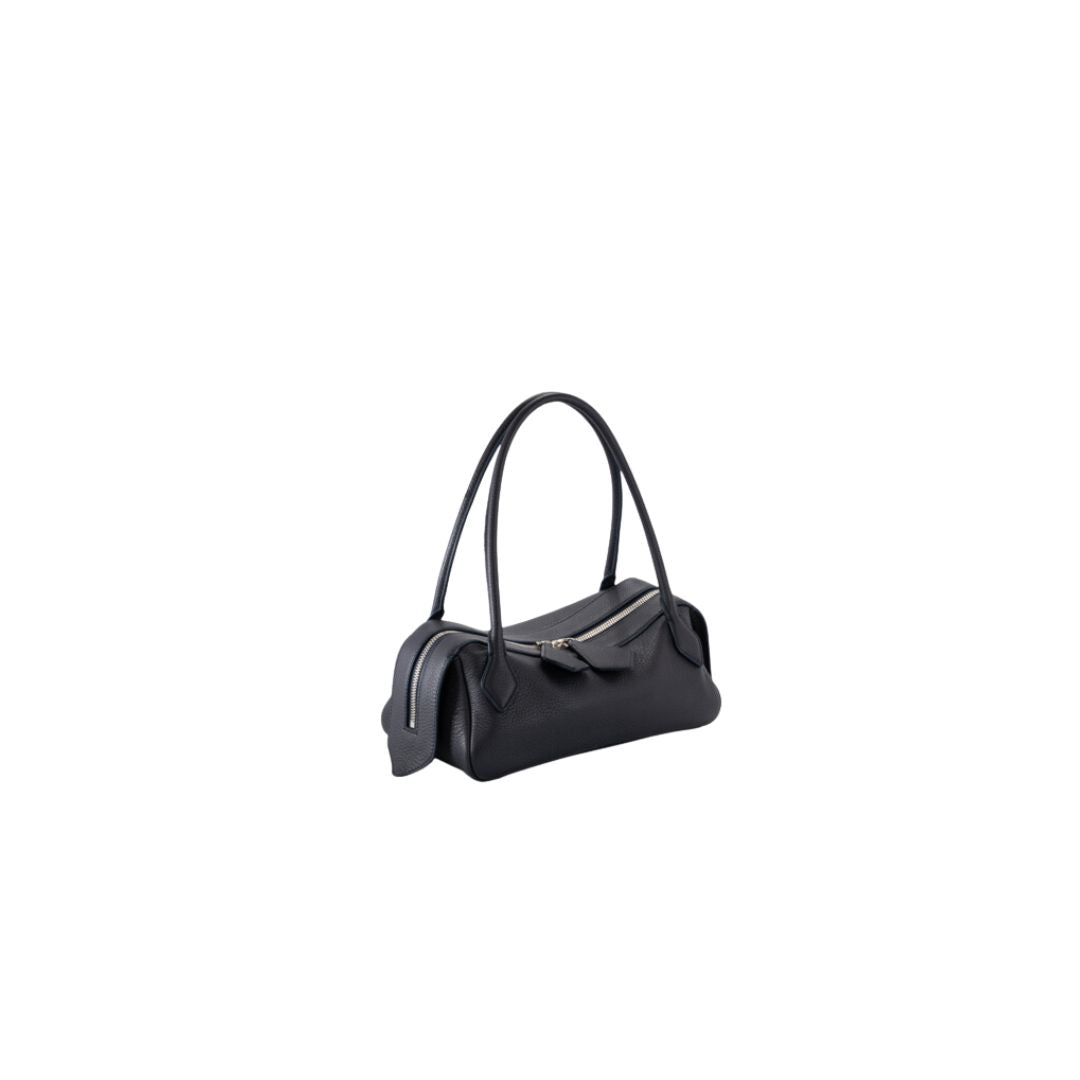 Borsa ANNA in vitello granato nero ANNA NERO MINO BOSSI 