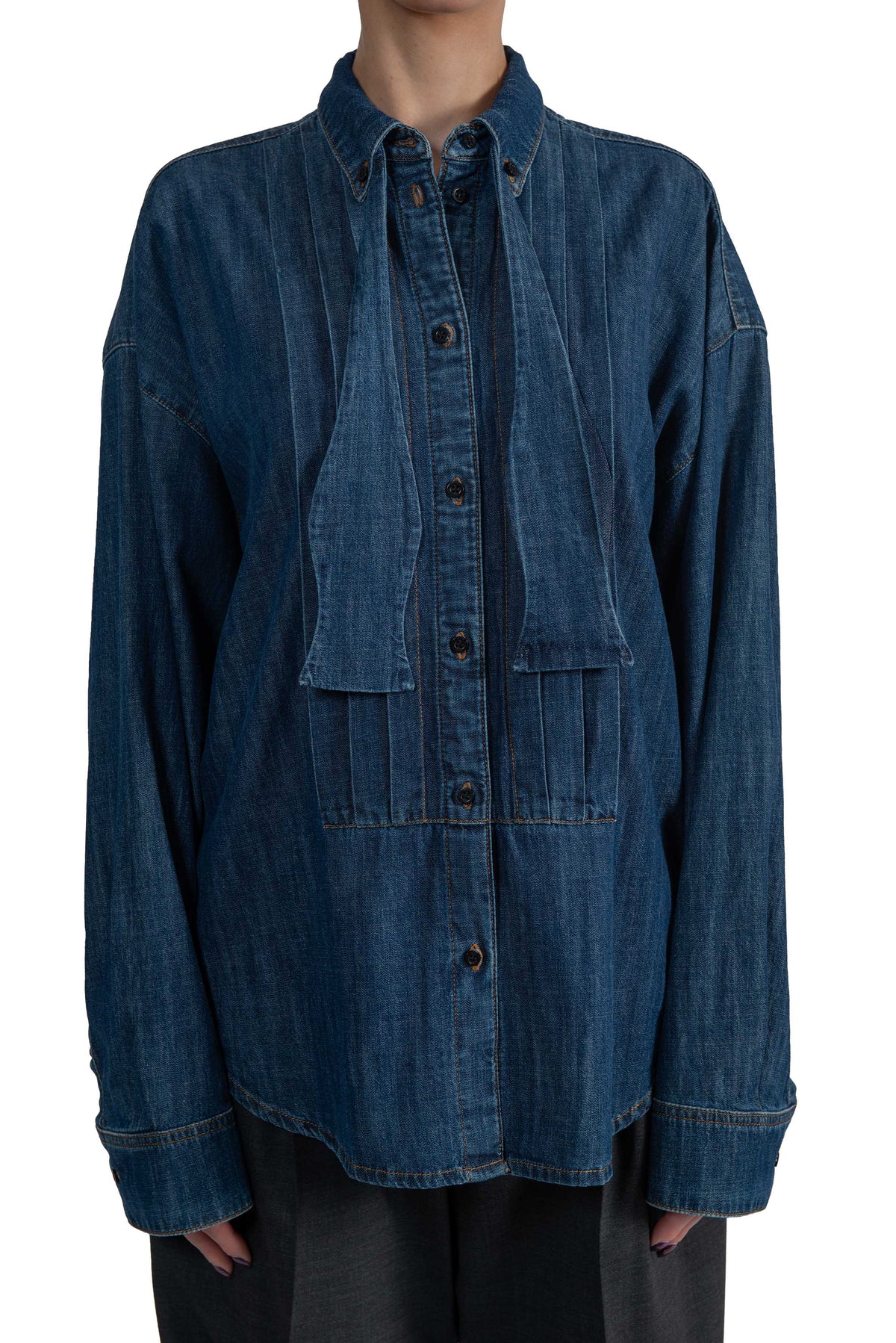 Camicia jeans 4141MDE231L BLUE MSGM 