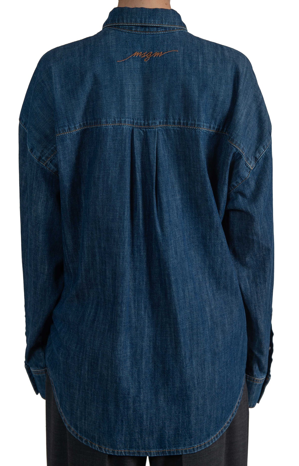 Camicia jeans 4141MDE231L BLUE MSGM 